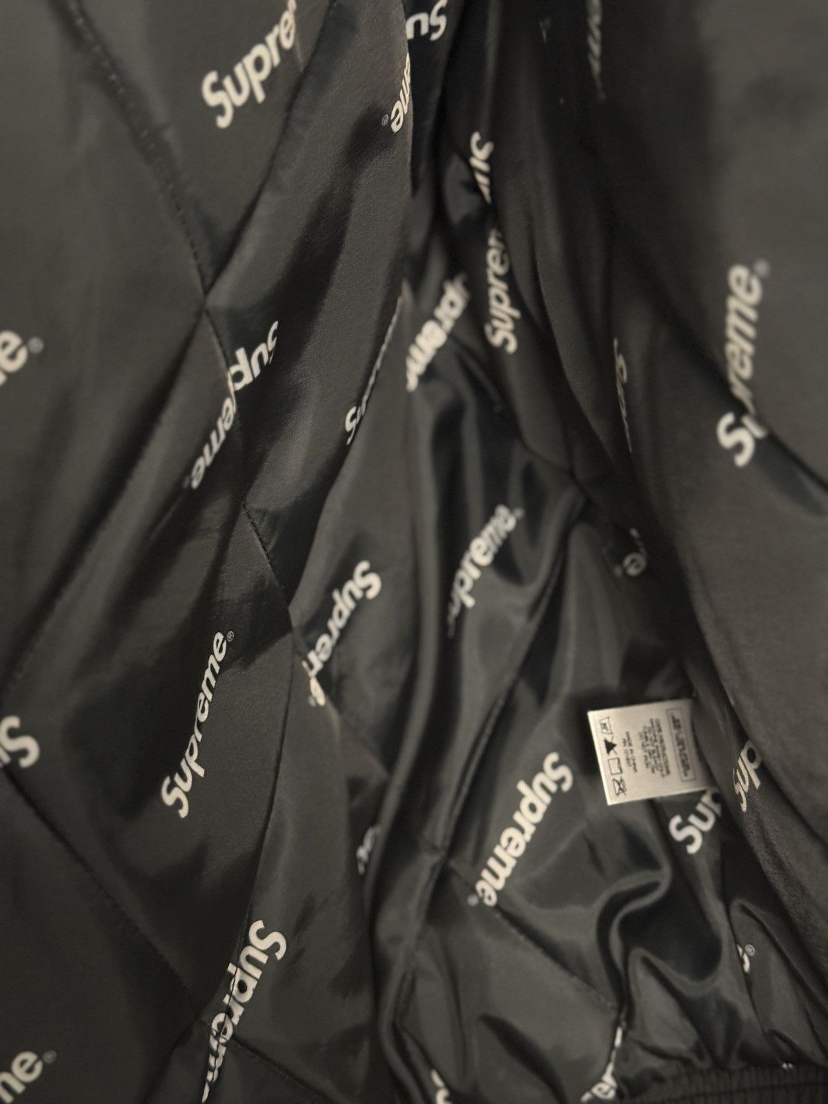 Supreme Supreme Black Puffer Jacket / Monogram Interior Size US M / EU 48-50 / 2 - 6 Thumbnail