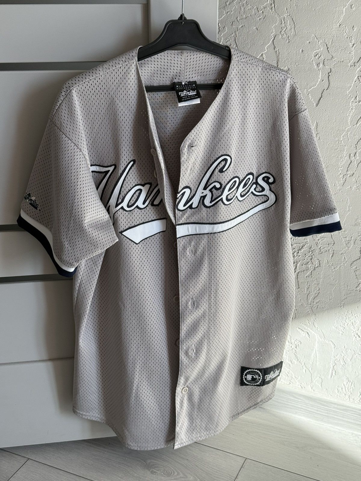 Majestic Vintage Majestic New York Yankees Jersey Size US M / EU 48-50 / 2 - 1 Thumbnail