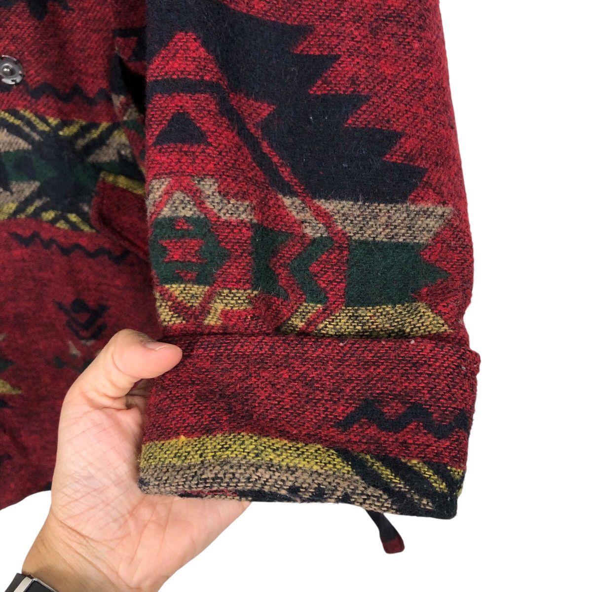 Japanese Brand 📌Vintage Wool Navajo Jacket A Love H81 Issey Miyake Size US M / EU 48-50 / 2 - 17 Thumbnail