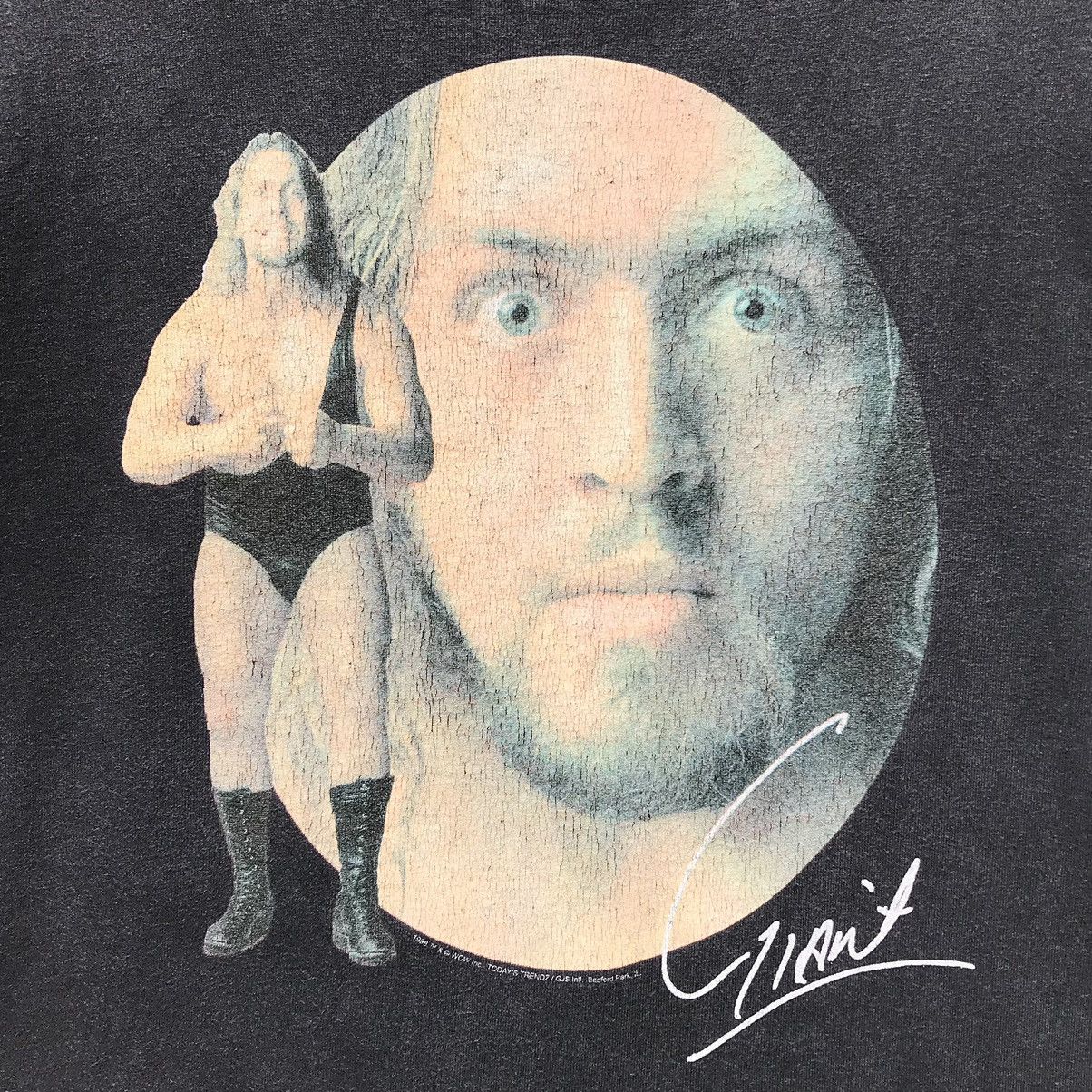 Vintage × WCW/nWo Vintage 1998 The Giant WCW Wrasler Tee Big Show SunFaded Size US S / EU 44-46 / 1 - 9 Thumbnail