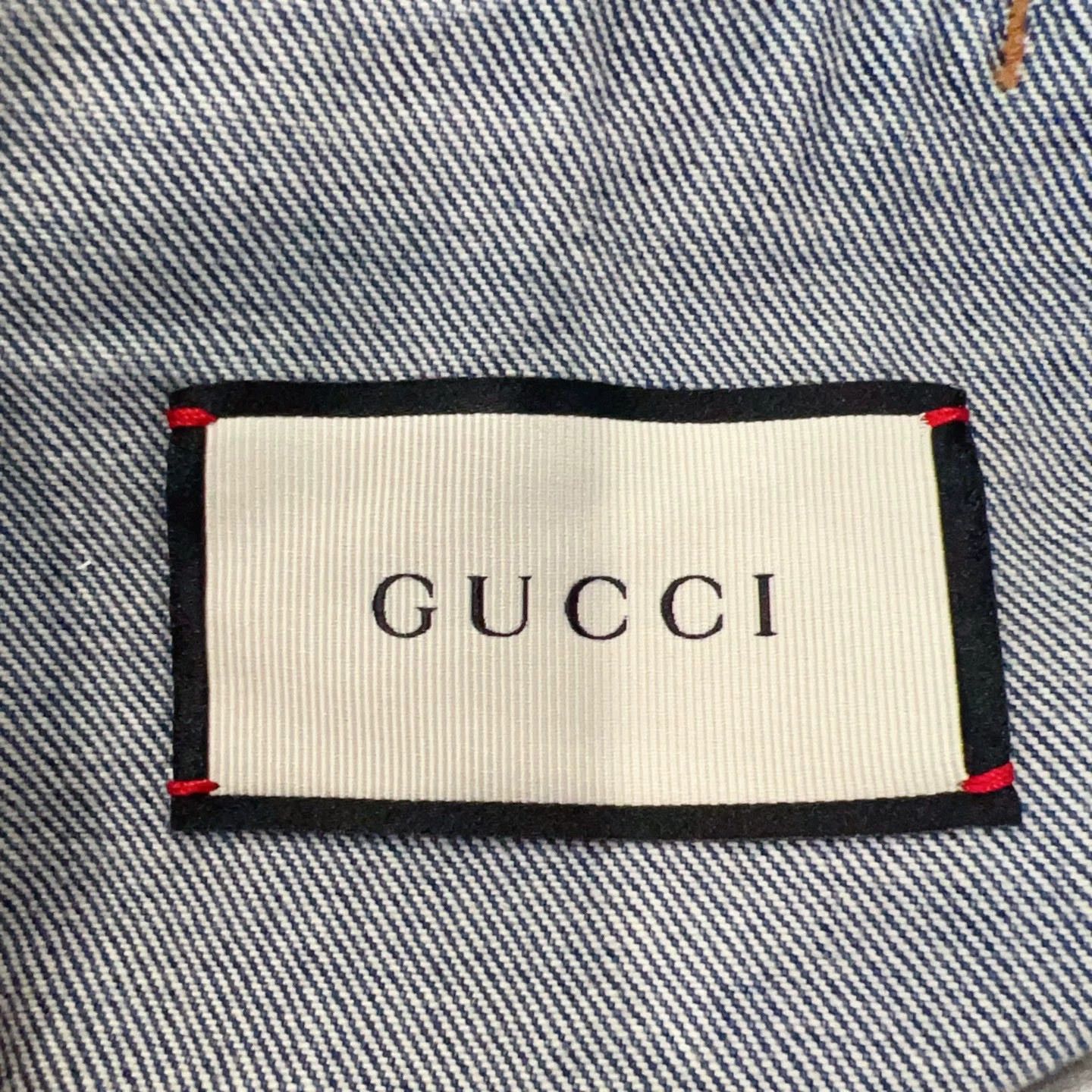 Gucci gucci denim jacket size 38 for sale Size US M / EU 48-50 / 2 - 3 Thumbnail