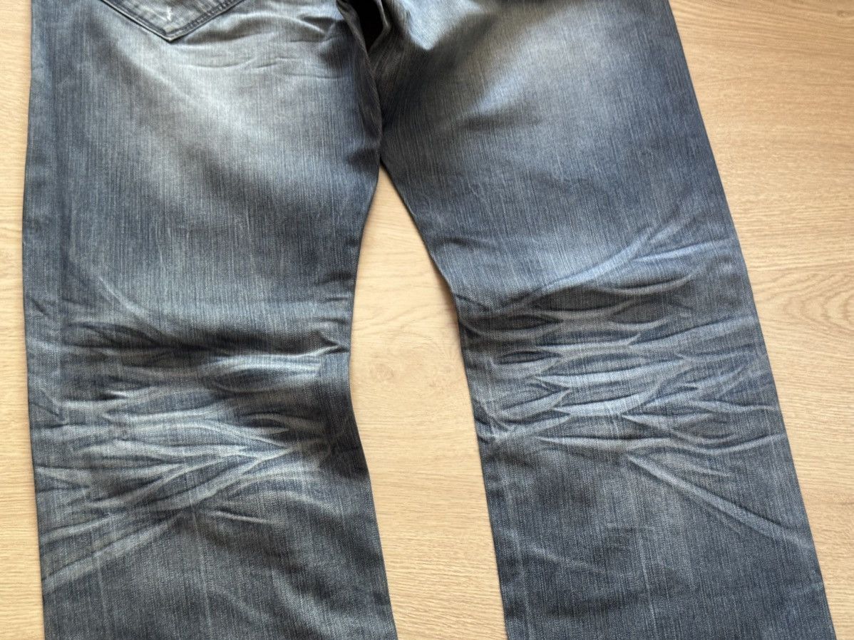 Vintage Vintage 00’s Fishbone y2k Blue Denim Distressed Baggy Pants Size US 36 / EU 52 - 9 Thumbnail