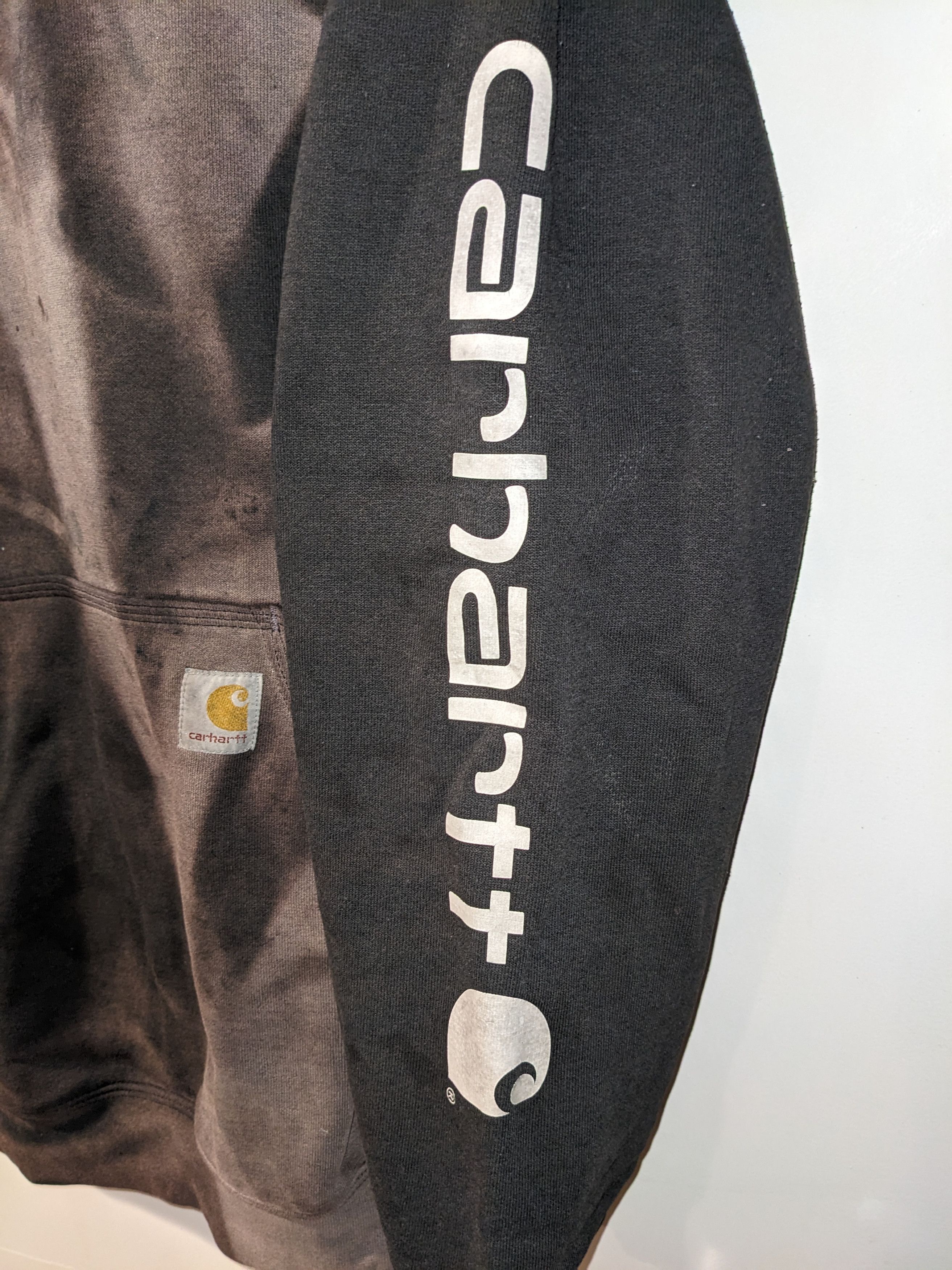 Carhartt × Vintage Carhartt Original Fit Black Medium Hoodie Size US M / EU 48-50 / 2 - 2 Thumbnail