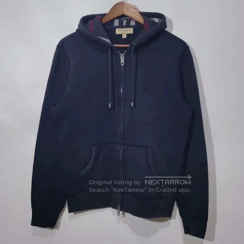 Other Burberry Women's Navy Blue Cotton Hoodie. Size M / US 6-8 / IT 42-44 - 1 Thumbnail