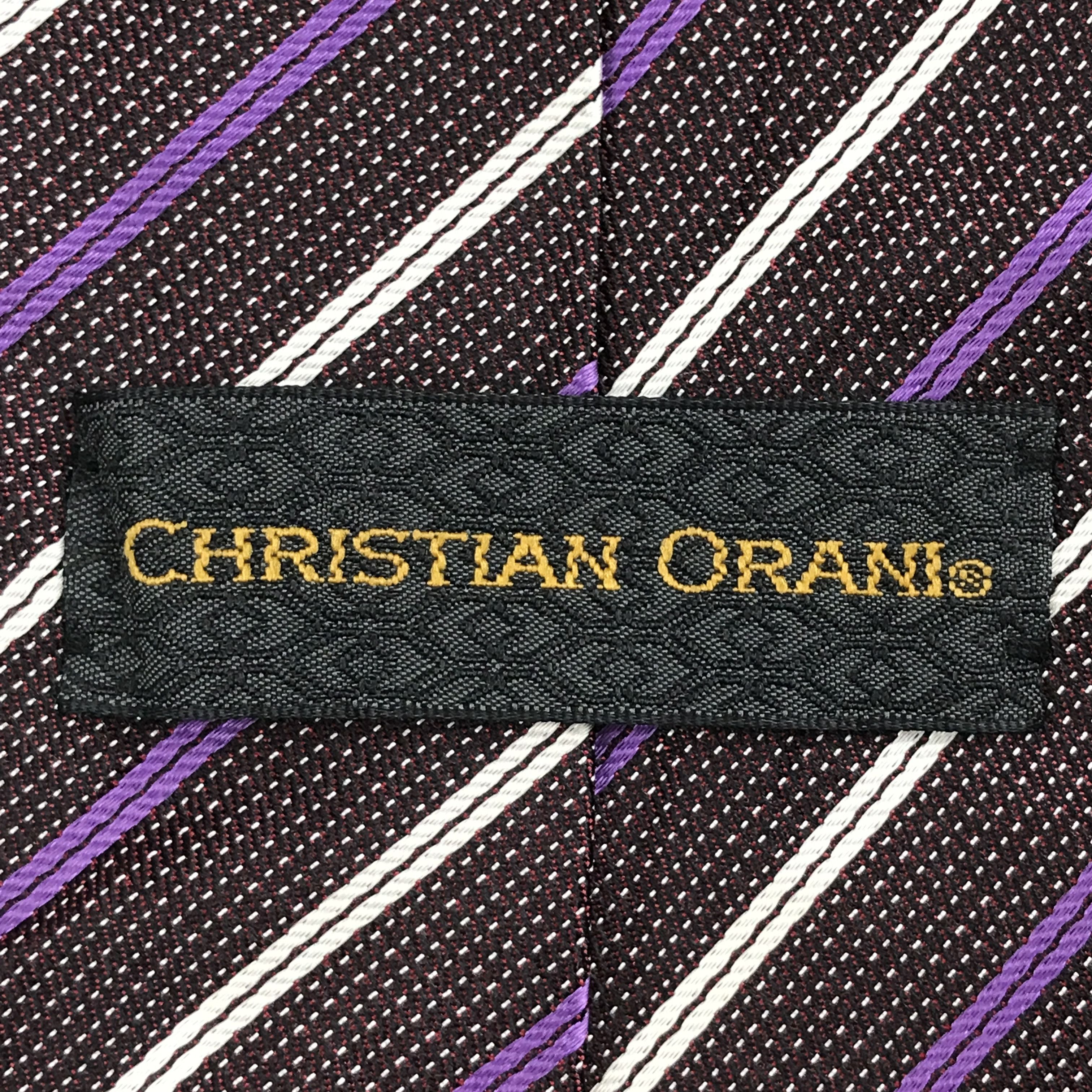 Designer × Vintage Vintage Christian Orani Silk Necktie Size ONE SIZE - 8 Thumbnail