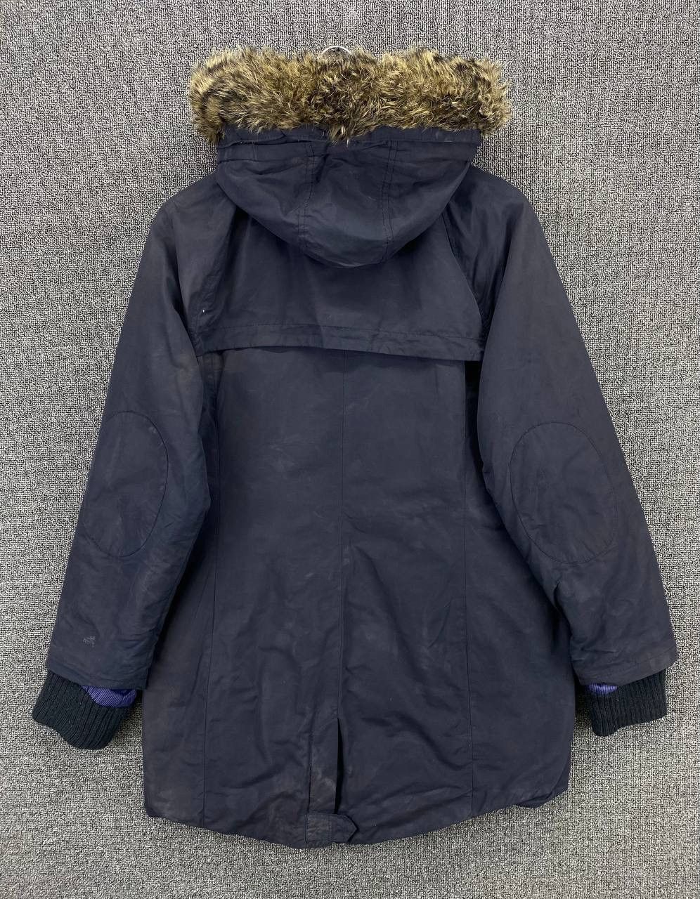 Tommy Hilfiger Vintage Tommy Hilfiger Faux Fur Hoodie Long Jacket Size M / US 6-8 / IT 42-44 - 14 Thumbnail