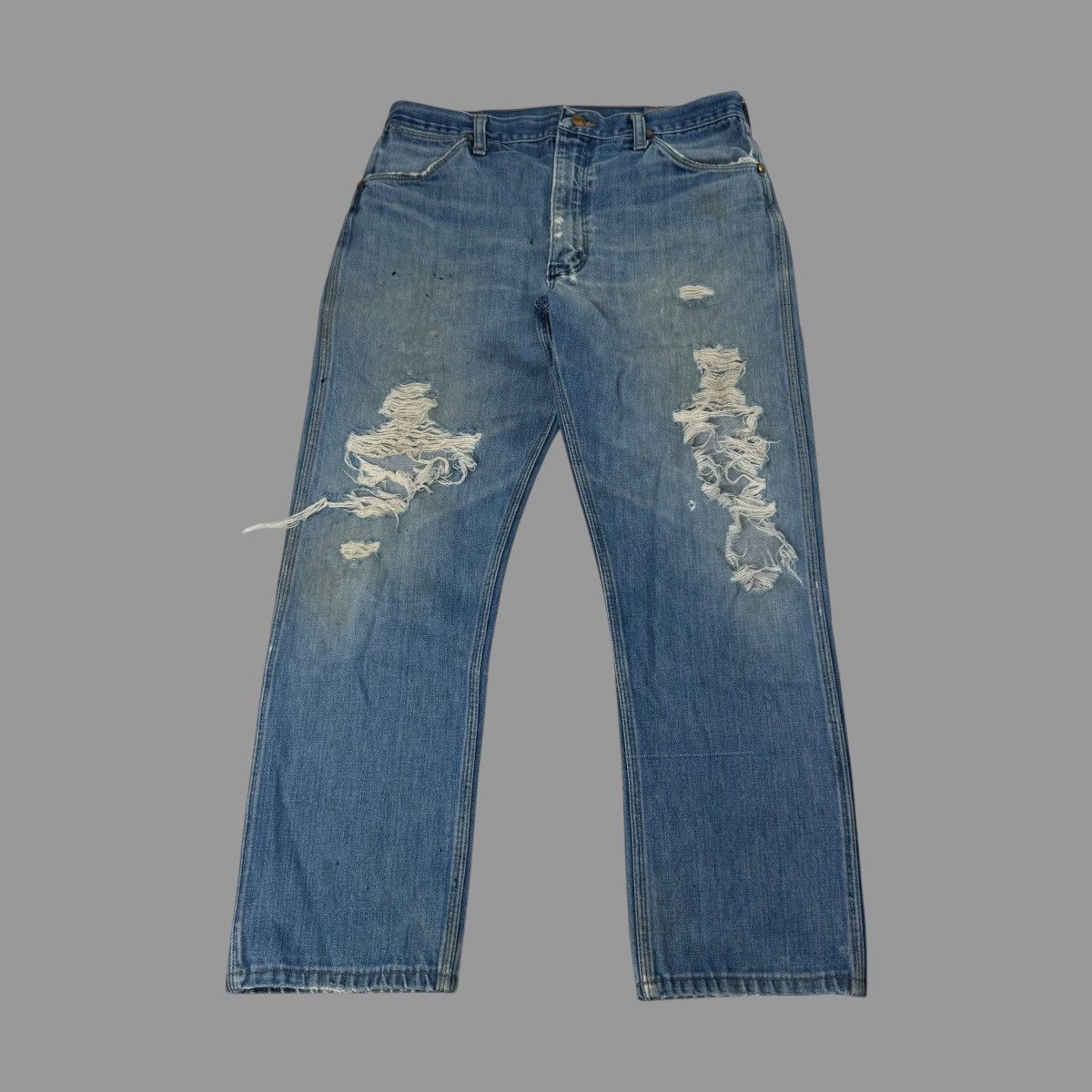 Vintage 1970s faded denim jeans