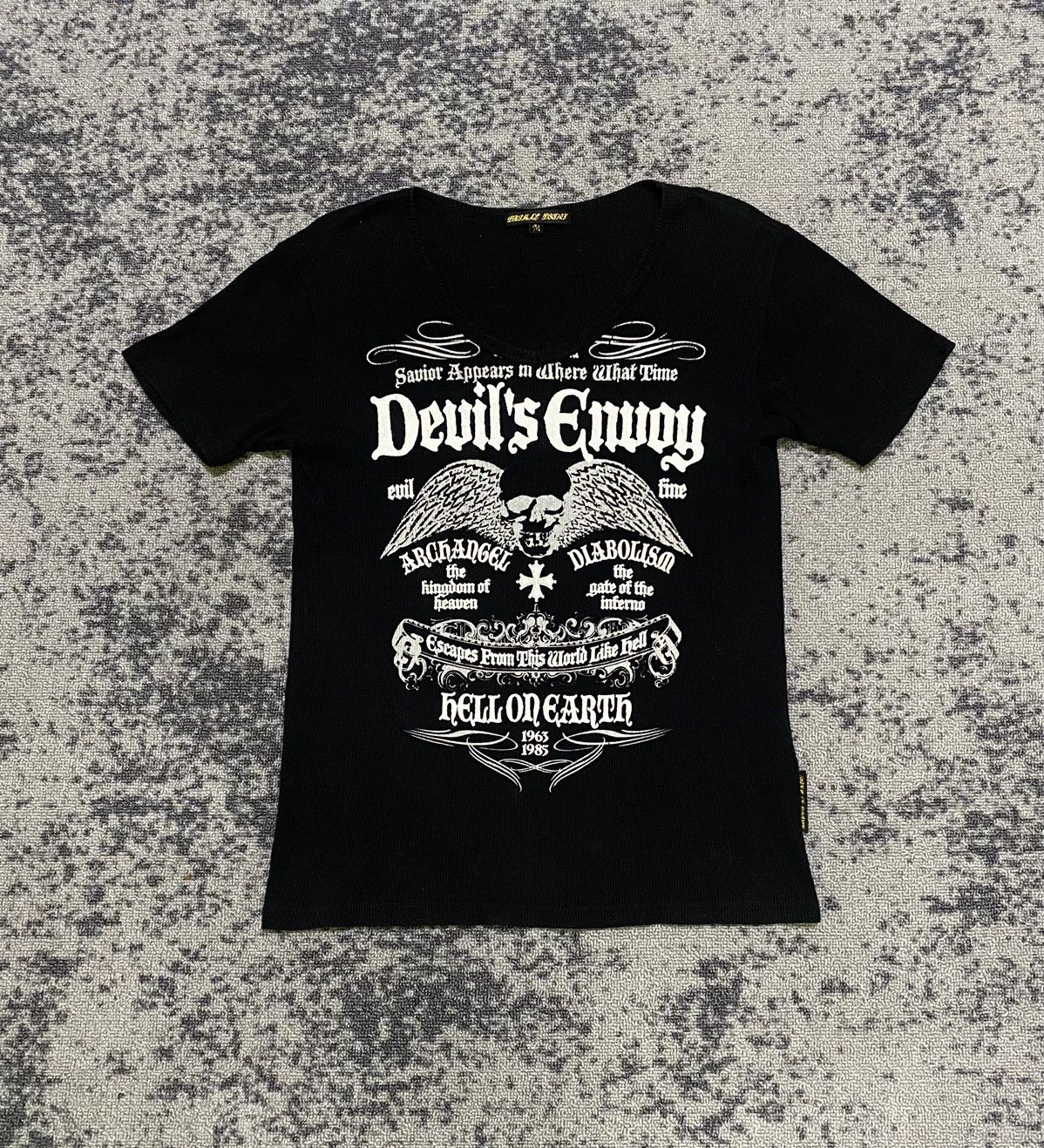 Hysteric Glamour Y2k Devil’s skull ifsixwasnine tshirt Size US M / EU 48-50 / 2 - 1 Thumbnail