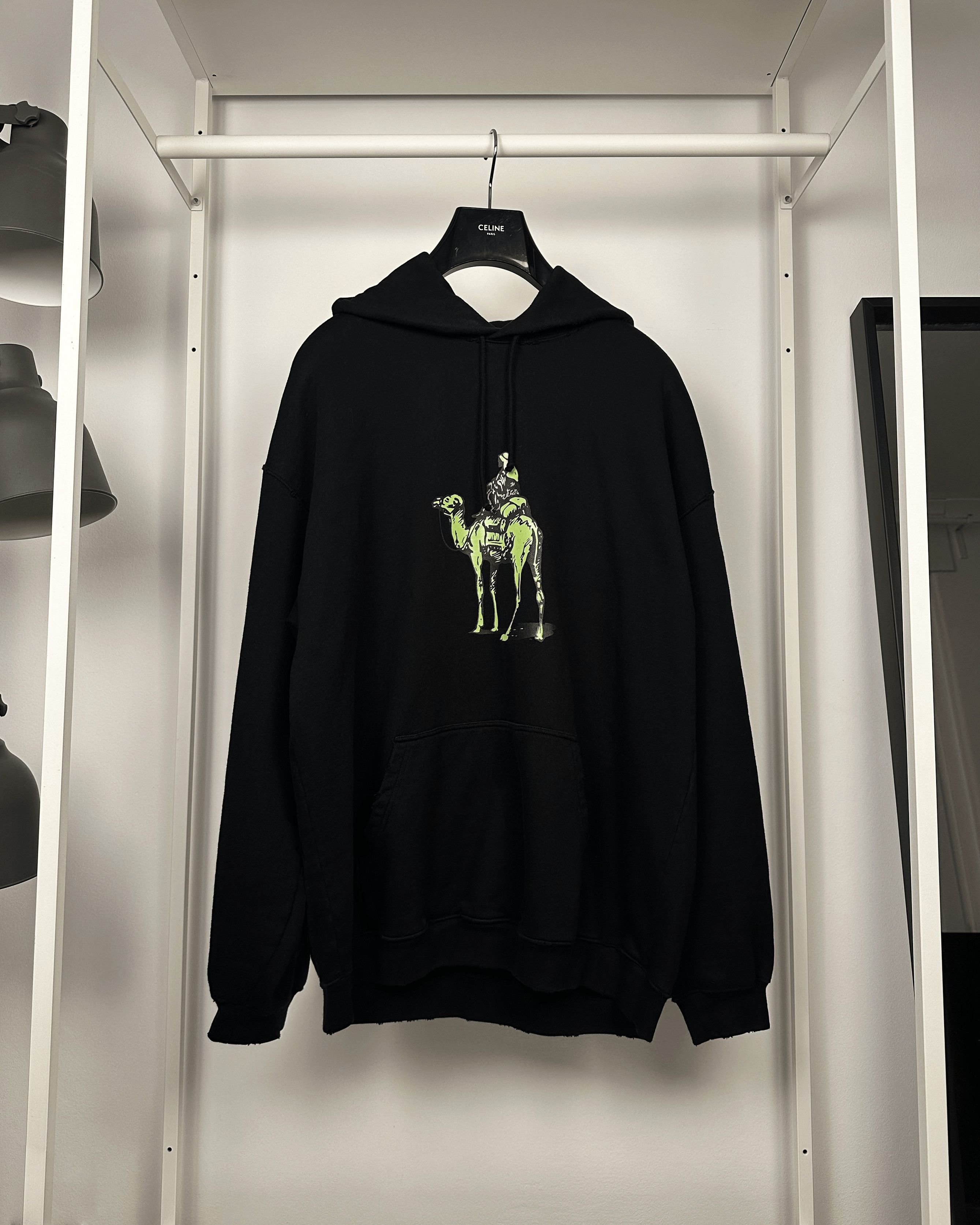 Pre-owned Archival Clothing X Vetements Grailvetements Silk Road Hoodie In Black