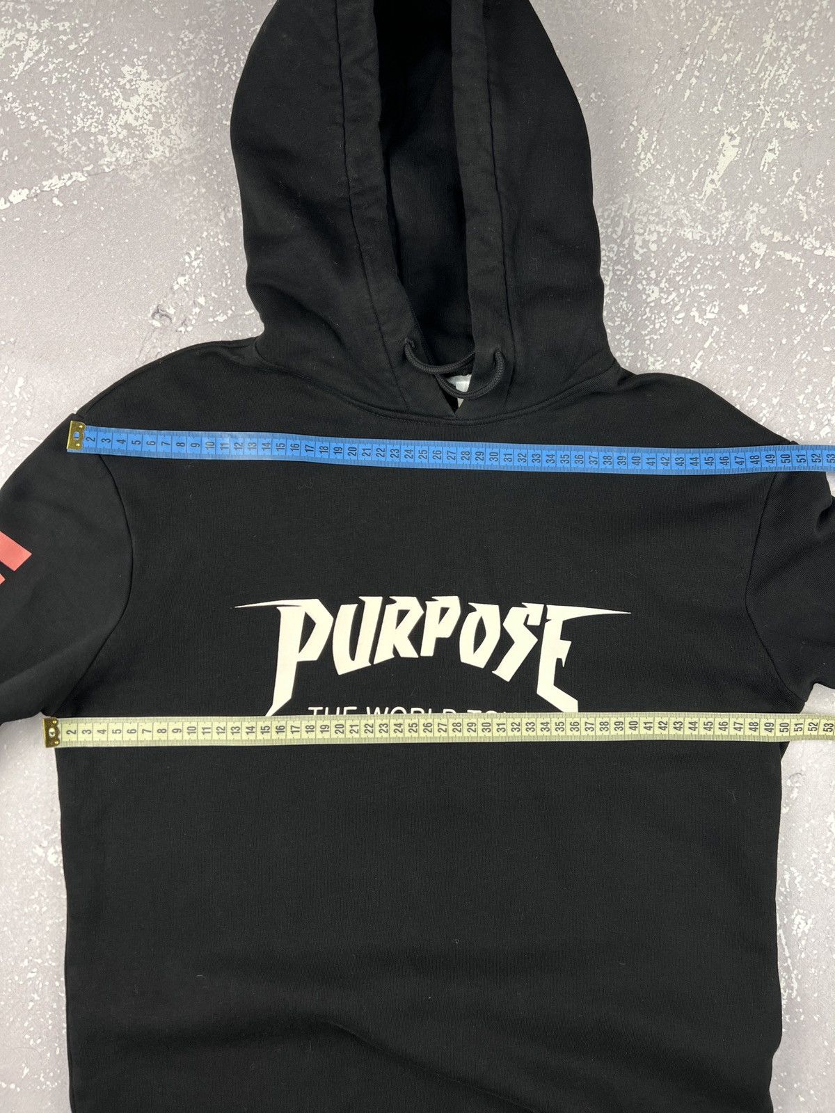 Justin Bieber H&M x Justin Bieber Purpose World Tour Hoodie Mens S Black Size US S / EU 44-46 / 1 - 7 Thumbnail