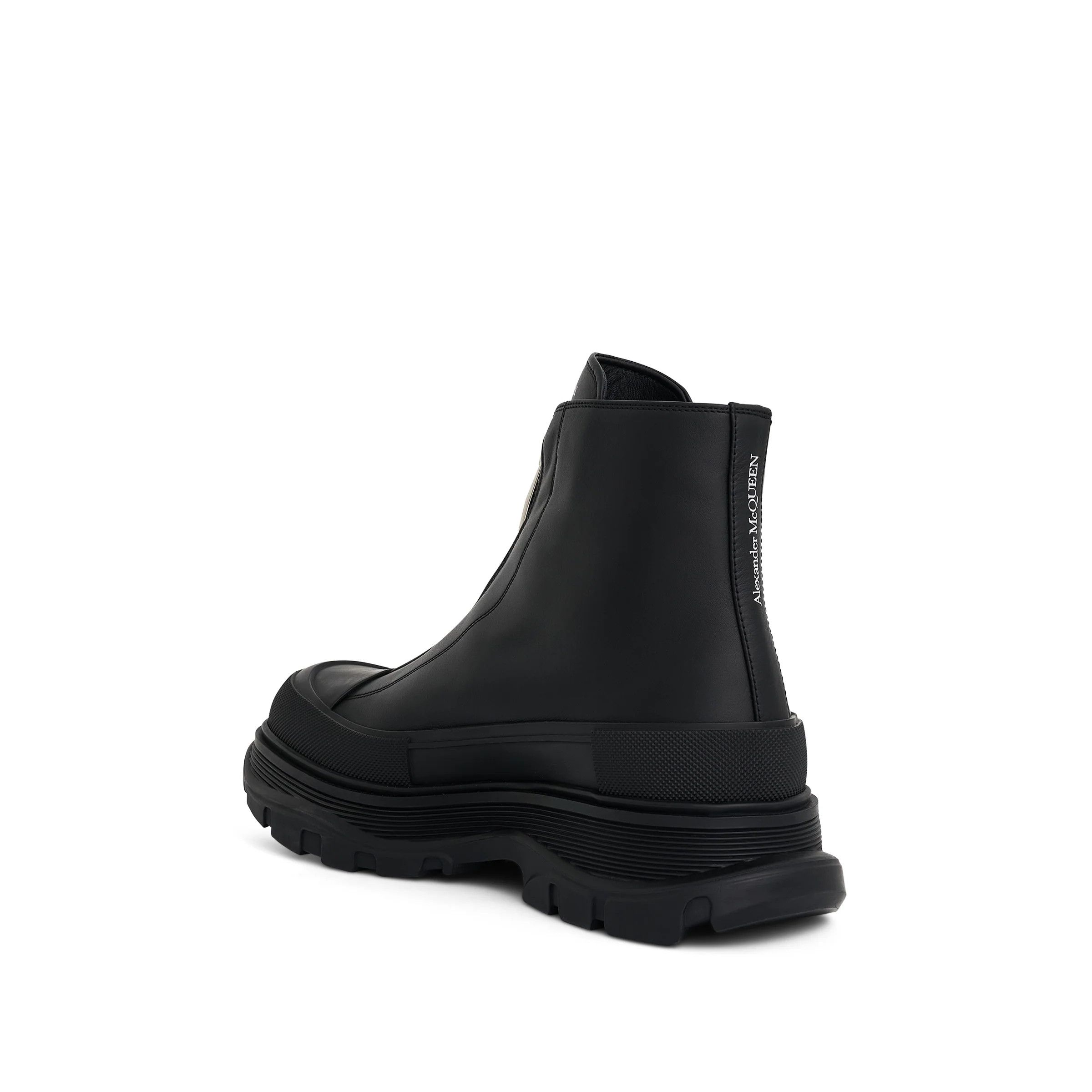 Alexander McQueen o1y1024 Ankle Boots in Black Size US 10.5 / EU 43-44 - 4 Thumbnail
