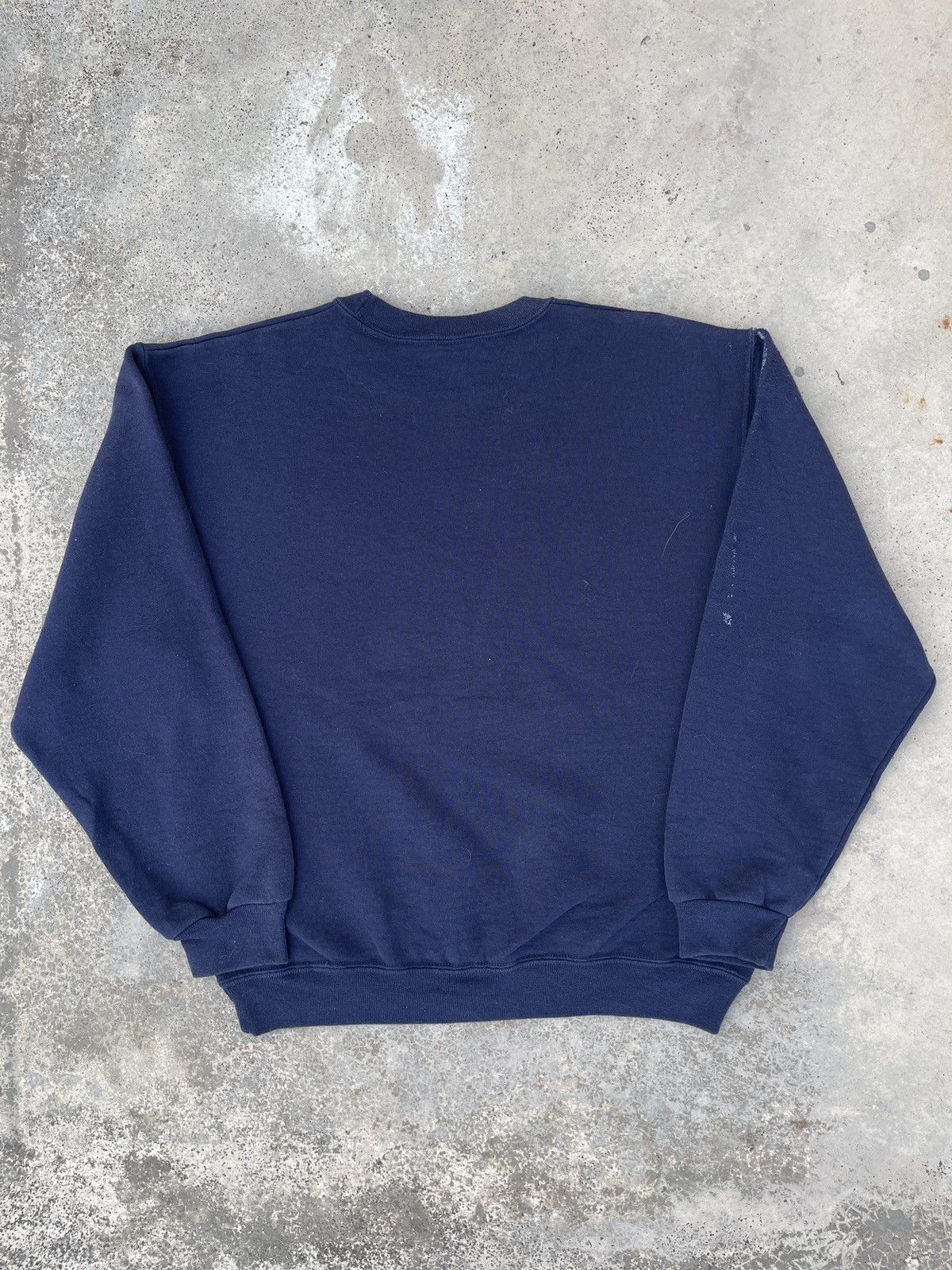 Russell Athletic × Vintage Vintage 90s Faded Russell Athletic Blank Hoodie Size US L / EU 52-54 / 3 - 3 Thumbnail