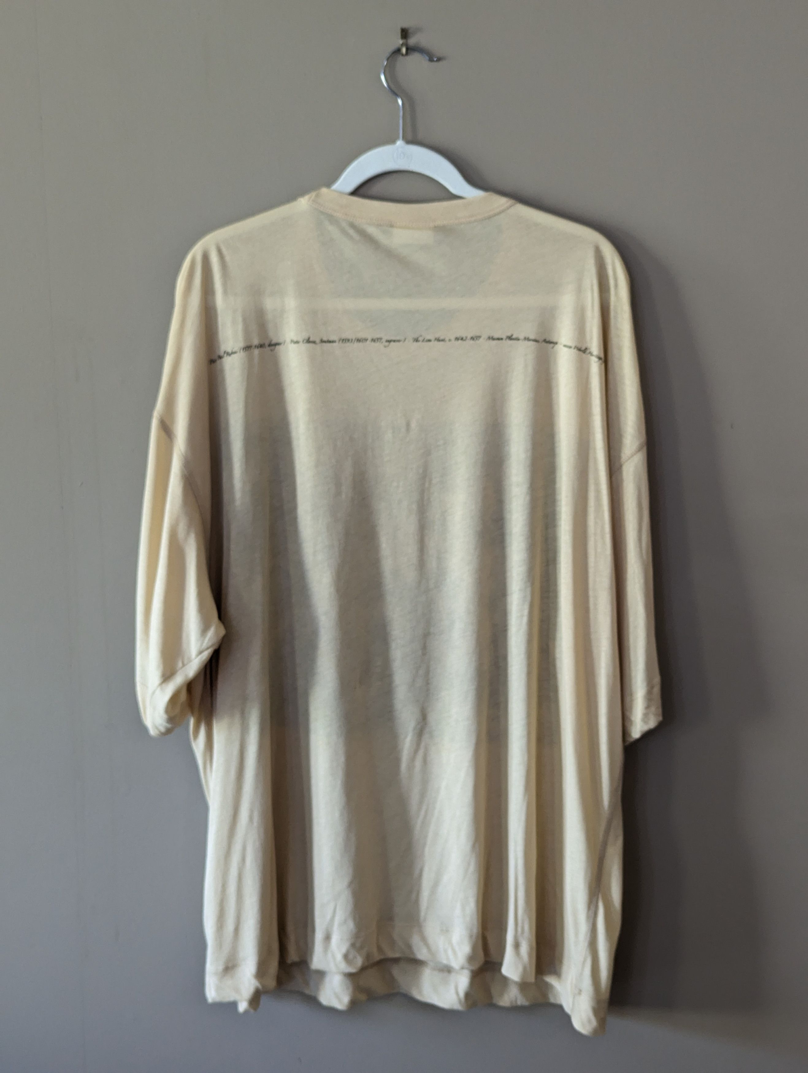 Dries Van Noten 💥DRIES VAN NOTEN💥 (Large) Oversized print Tee Size US L / EU 52-54 / 3 - 4 Thumbnail