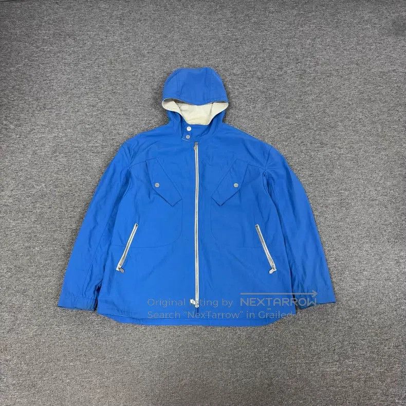 Hermes Tech fabric windbreaker coat