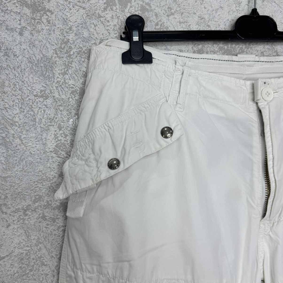 Polo Ralph Lauren Rare Vintage Polo Ralph Lauren Cargo Pants 90’s 34/32 White Size US 34 / EU 50 - 9 Thumbnail