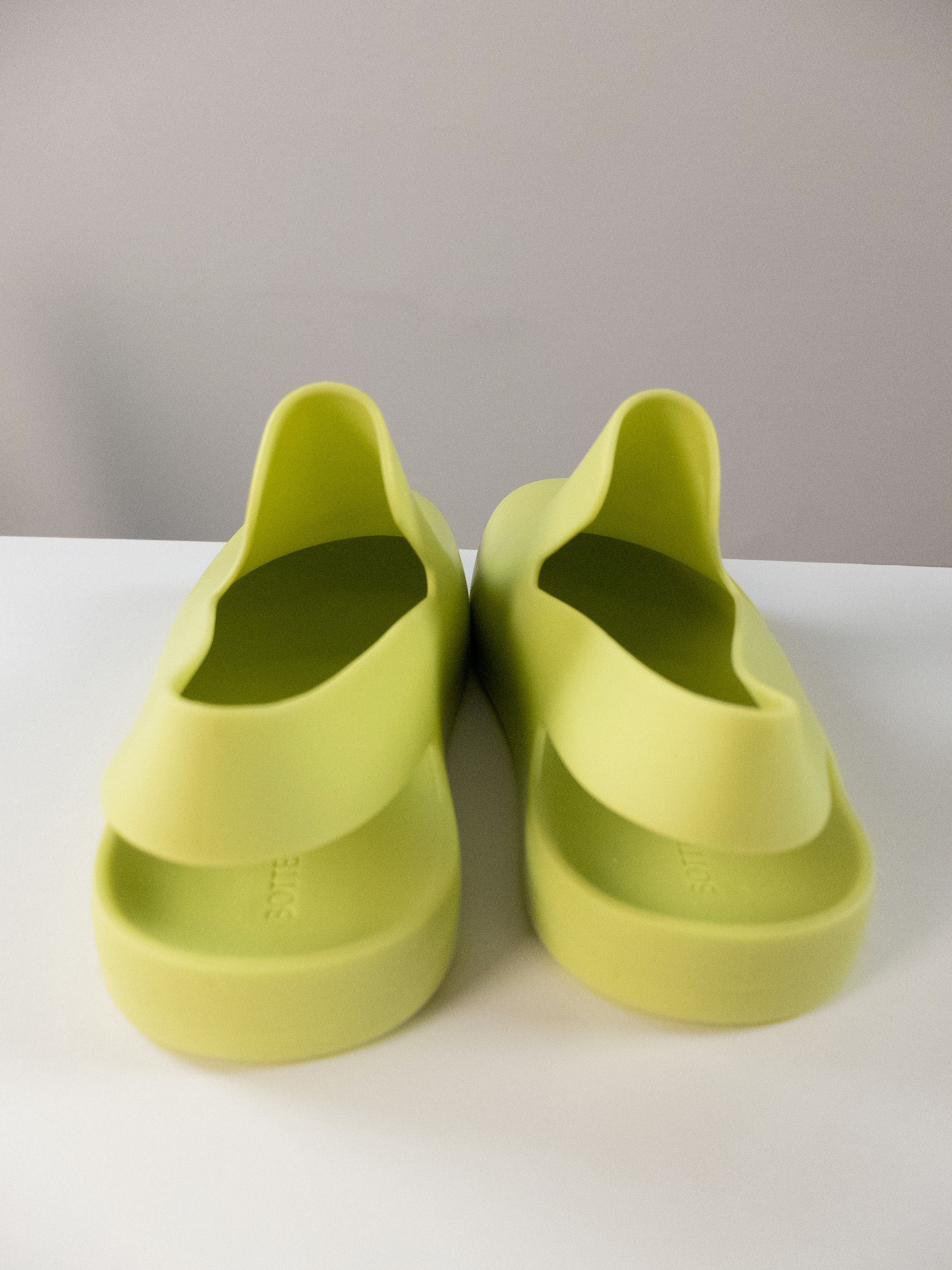 Bottega Veneta BOTTEGA VENETA Puddle green rubber slingback sandal shoes 10 Size US 10 / EU 43 - 5 Thumbnail