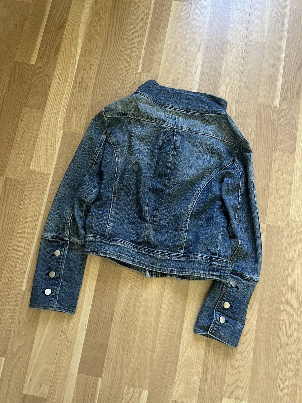 If Six Was Nine × Le Grande Bleu (L.G.B.) Vintage if six was nine style archive denim jacket 90s punk Size M / US 6-8 / IT 42-44 - 9 Thumbnail