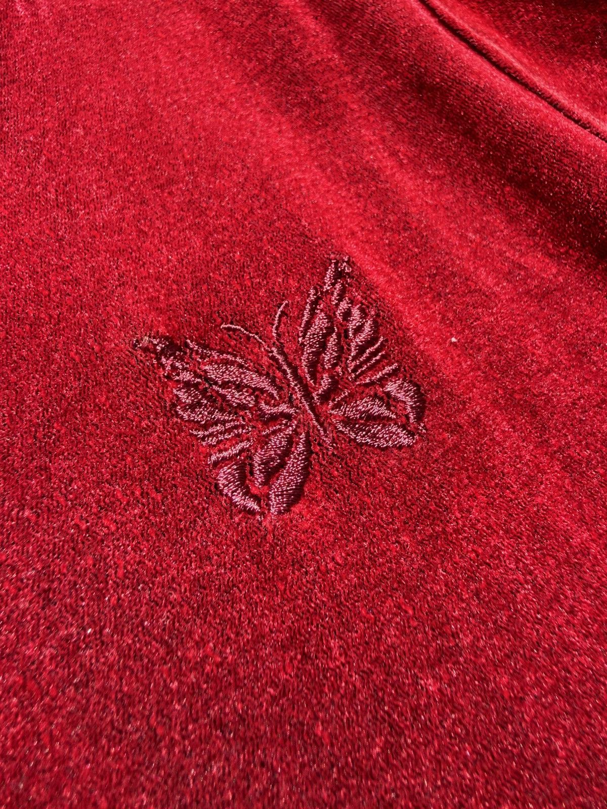 Needles Needles Red Velvet Cardigan Size US M / EU 48-50 / 2 - 3 Thumbnail