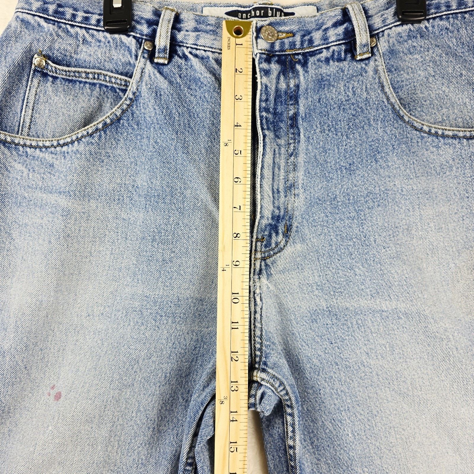 Anchor Blue Vintage Anchor Blue Loose Jeans 40x32 Fits 39x30 Baggy Size US 40 / EU 56 - 14 Thumbnail