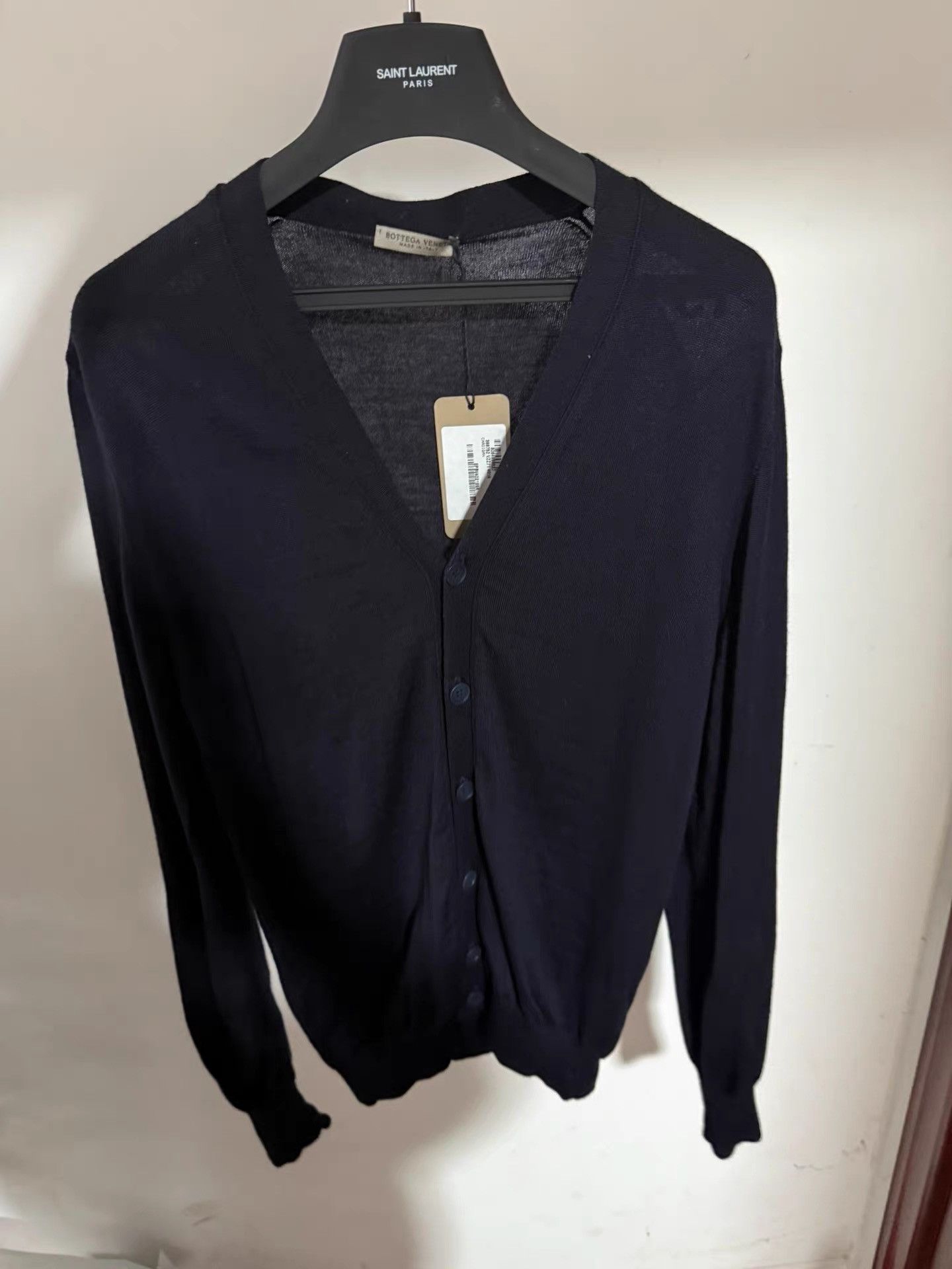 Bottega Veneta Bottega Veneta wool cardigan K33 Size US S / EU 44-46 / 1 - 1 Thumbnail