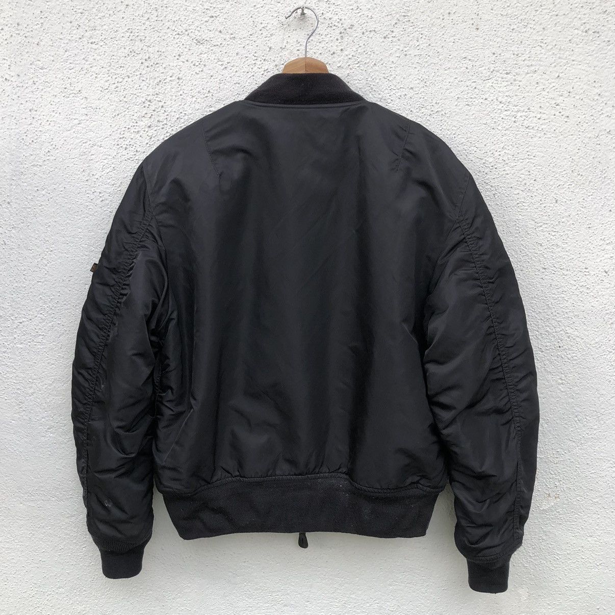 Alpha Industries Vintage MA-1 (USAF) Flyer's Intermediate Bomber Jacket Size US M / EU 48-50 / 2 - 2 Thumbnail