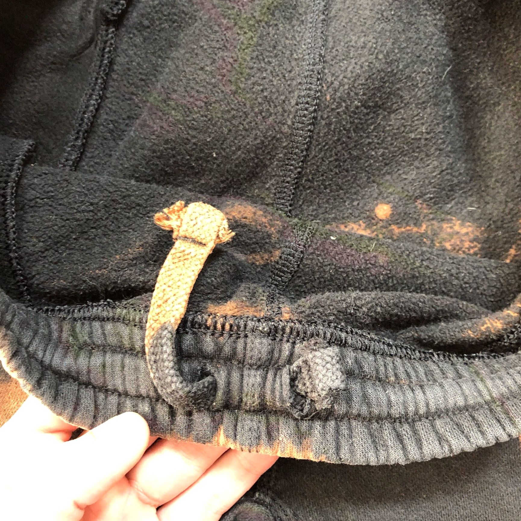 Nike Nike Sweatpants Men Black S Tie Dye Drawstring Relaxed Pockets 90s Sports Logo Pants Size US 29 - 3 Thumbnail