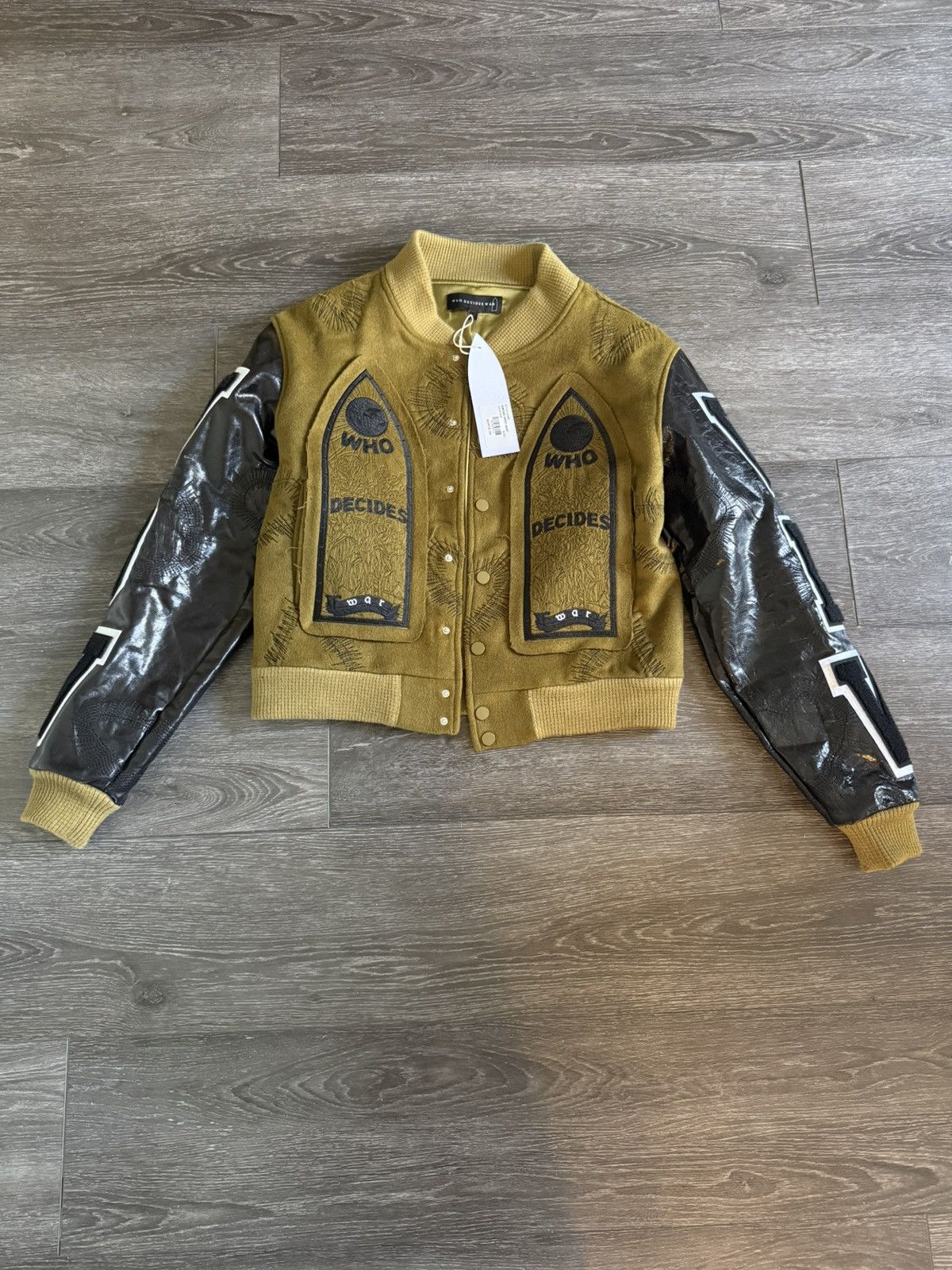 Who Decides War Who Decides War Namesake Varsity Jacket Size US L / EU 52-54 / 3 - 1 Thumbnail