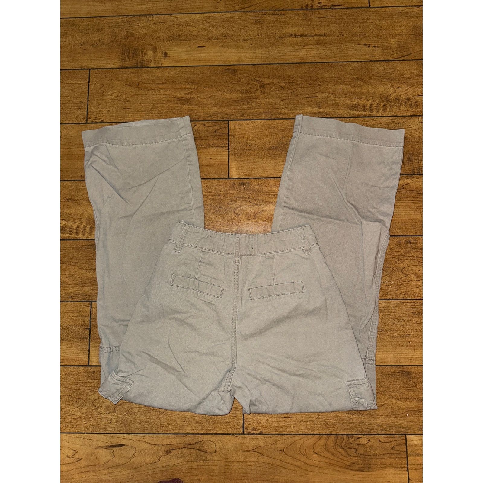 Japanese Brand × Vintage Indigo Rising Cargo Pants Khaki 00 24x28 Measured Size 24" / US 00 / IT 34 - 6 Thumbnail