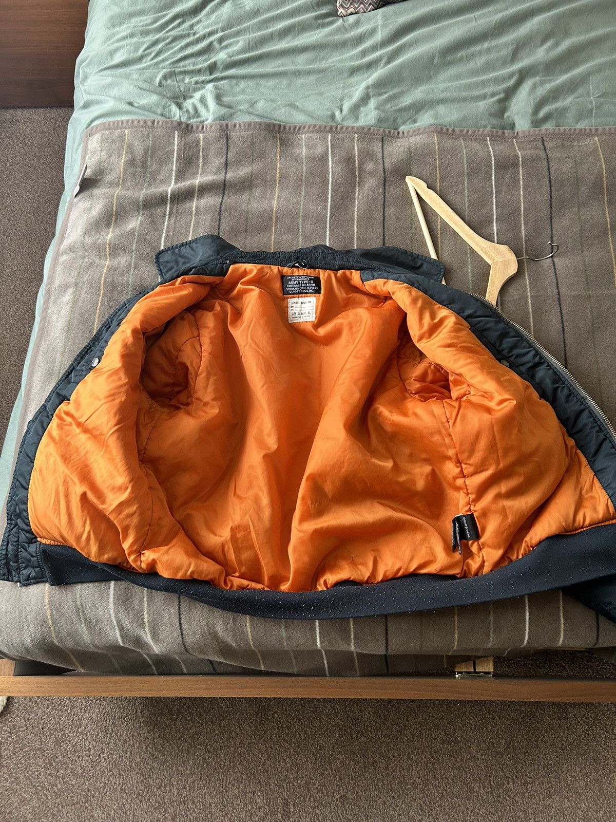 Schott Schott 90’s Bomber Flight Jacket Size US L / EU 52-54 / 3 - 17 Thumbnail