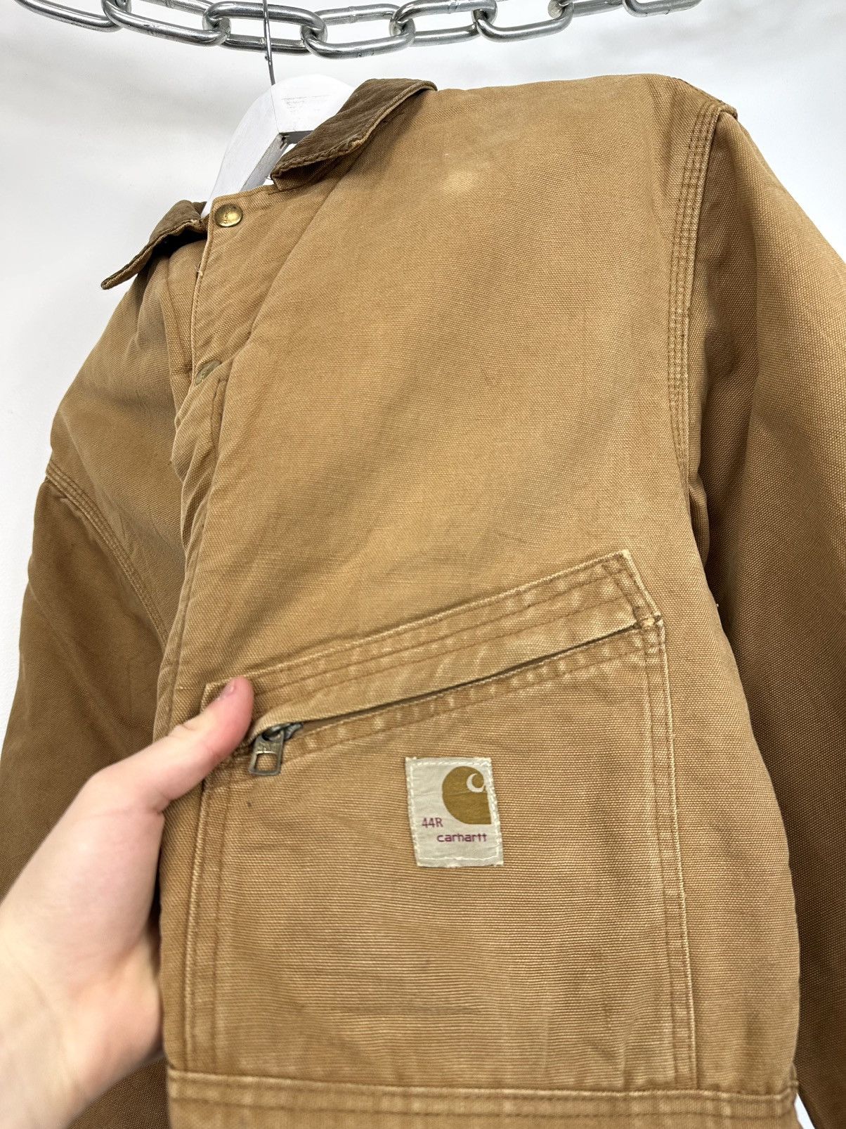 Carhartt Vintage 70s Carhartt USA Baggy Utility Arctic Detroit Jacket Size US M / EU 48-50 / 2 - 4 Thumbnail