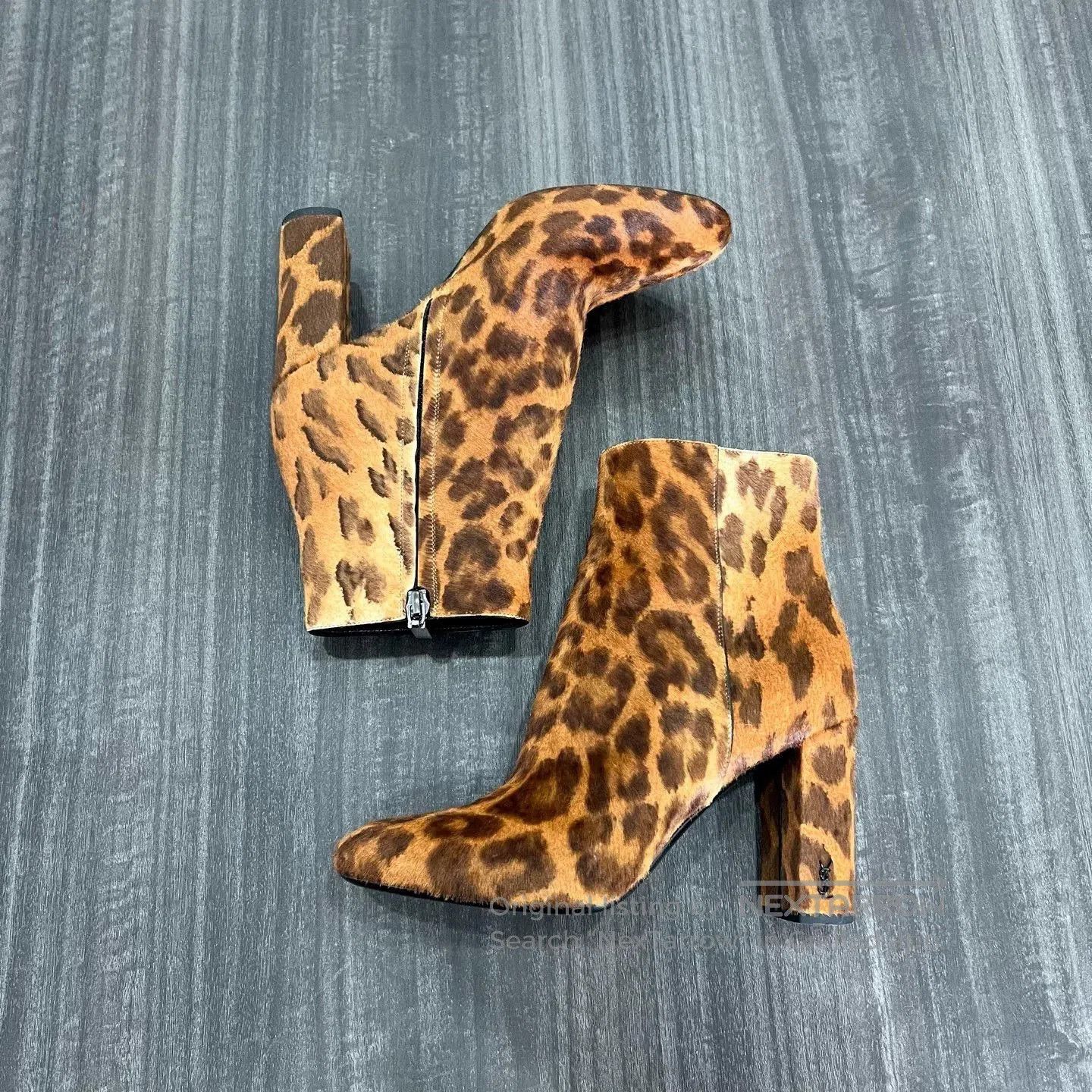 Saint Laurent Paris Saint Laurent SLP Suede Leopard Ankle Boots. Size US 6 / IT 36 - 4 Thumbnail