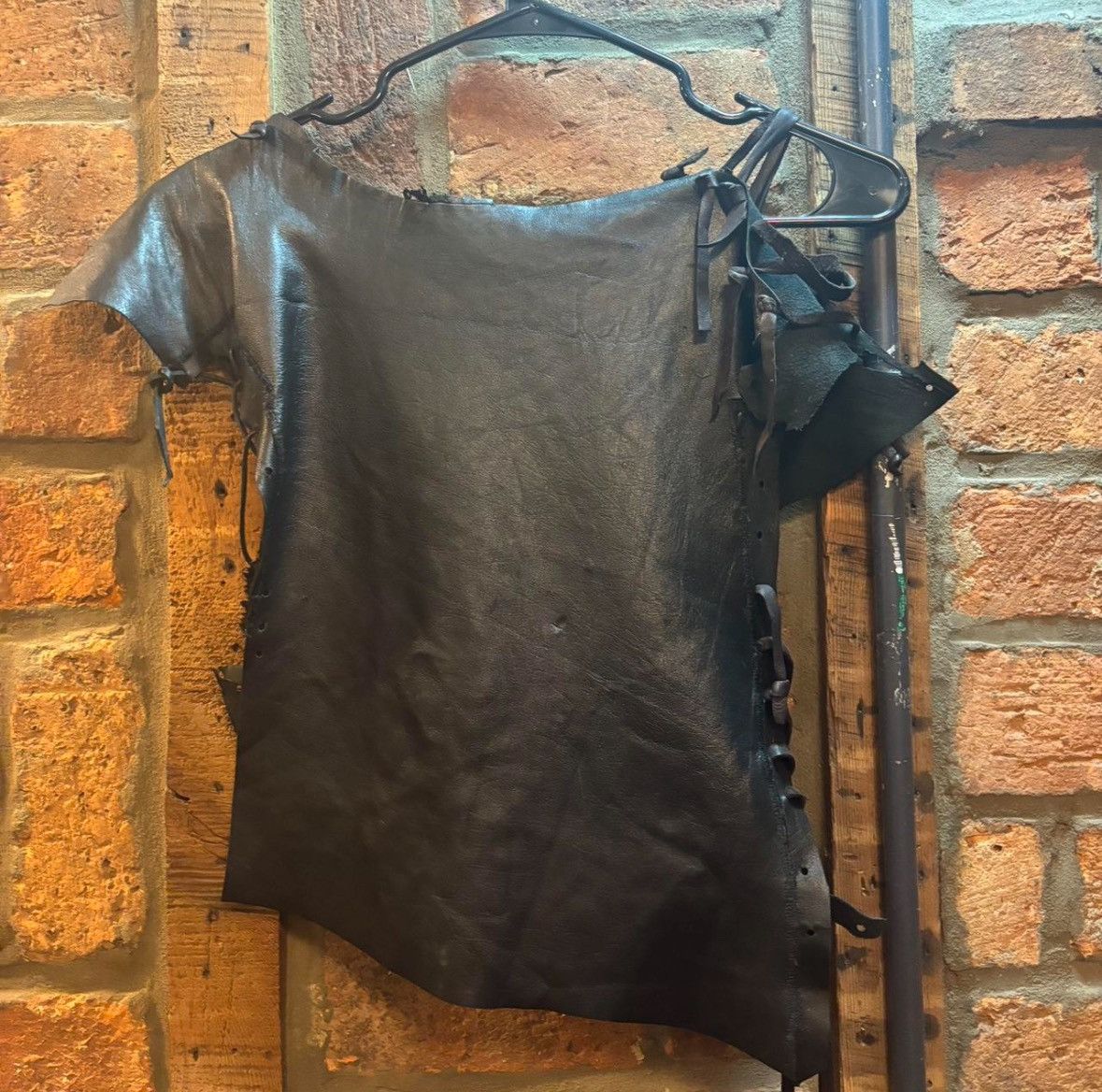Undercover handmade avant garde leather chest strapped piece Size US S / EU 44-46 / 1 - 2 Thumbnail