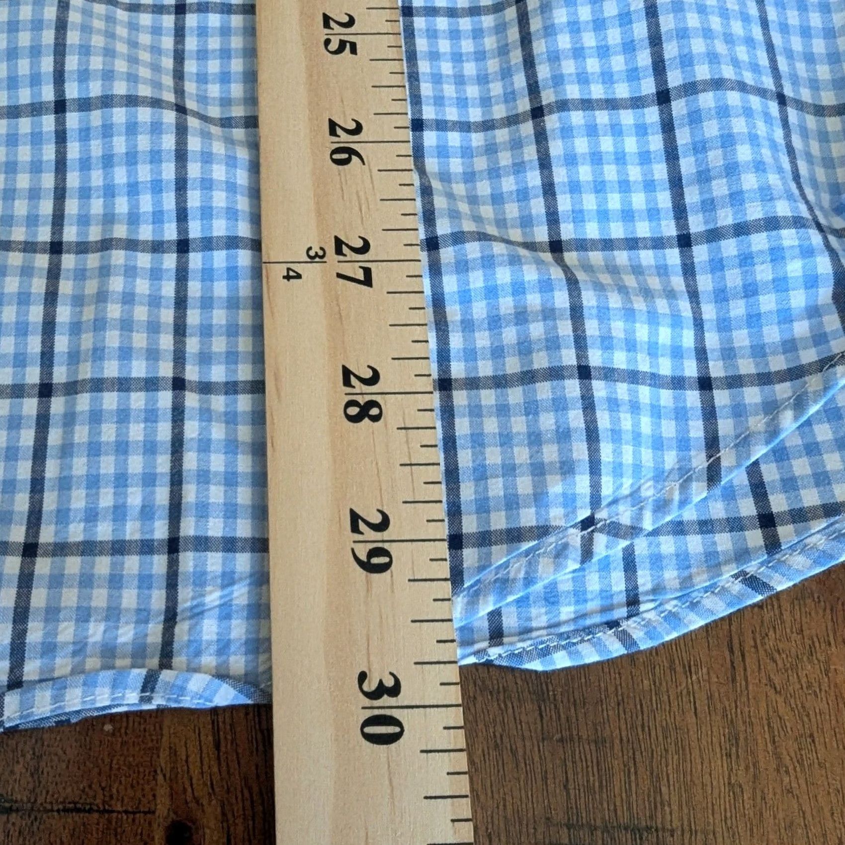 J.Crew J.Crew Blue Black White Tattersall Check Cotton Button-Down Shirt Mens L Size US L / EU 52-54 / 3 - 4 Thumbnail