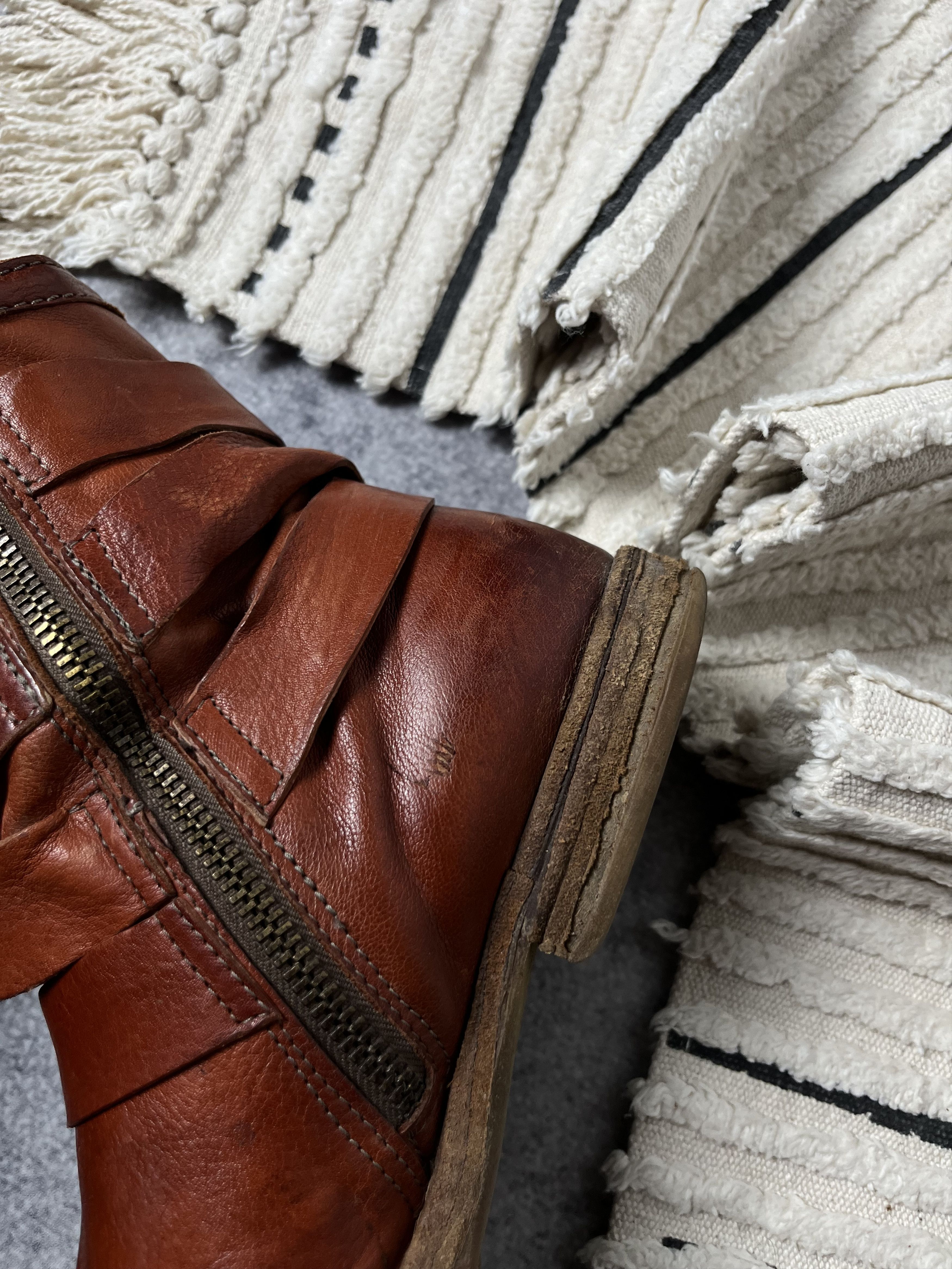 A.S.98 🔥A.S.98 AIRSTEP STRAPS LEATHER 90'S BOOTS GUIDI VIBE Size US 7 / EU 40 - 13 Thumbnail