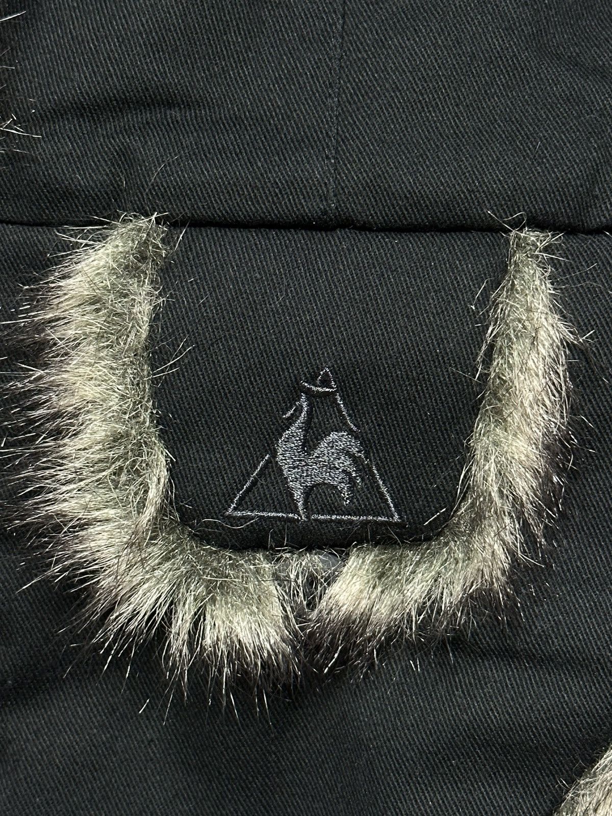 Le Coq Sportif Le Coq Sportif Y2K Fuzzy Ushanka Beanie Hat Mohair Faux Fur Size ONE SIZE - 4 Thumbnail