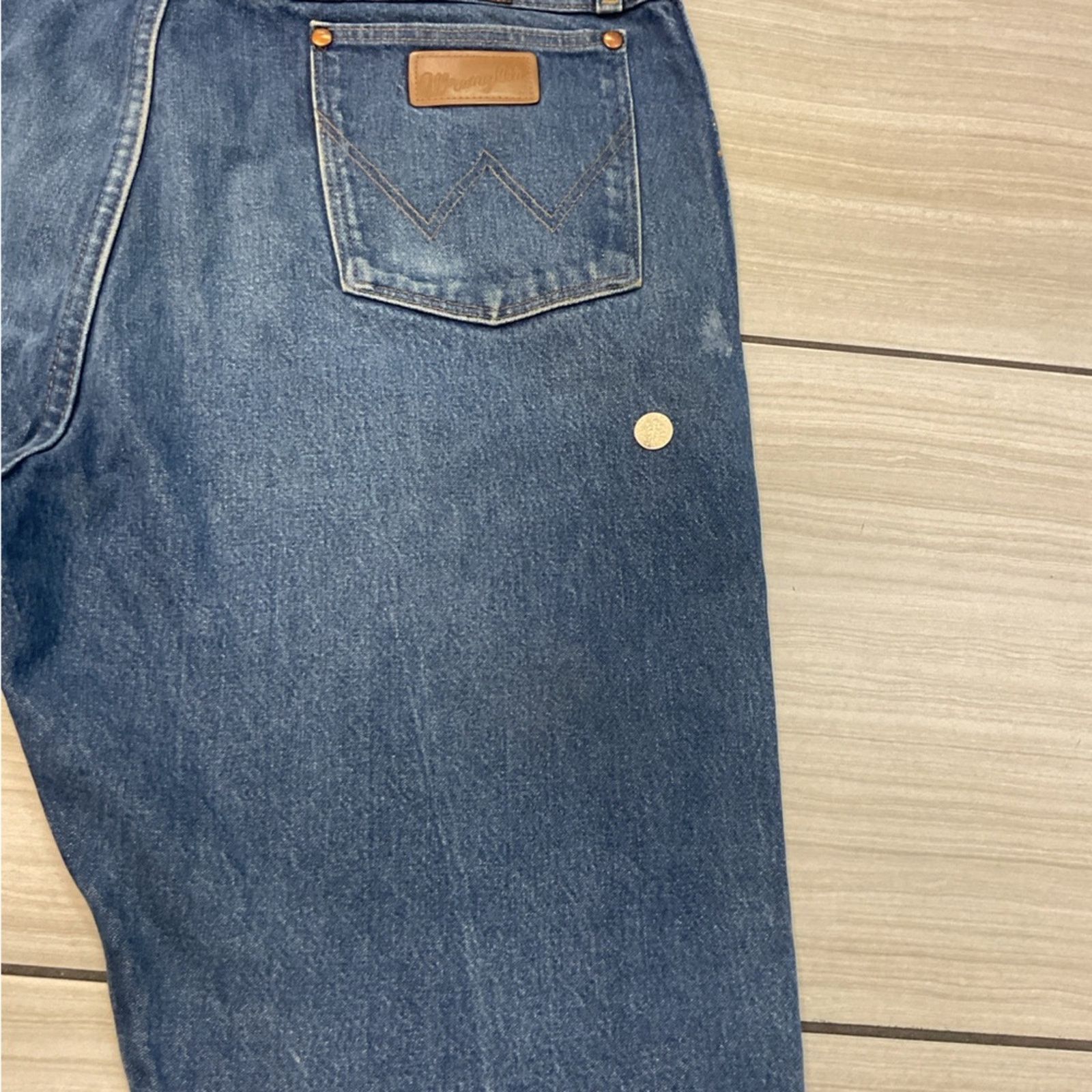 Wrangler Vintage 90s Wrangler Distressed Jeans Size US 40 / EU 56 - 8 Thumbnail