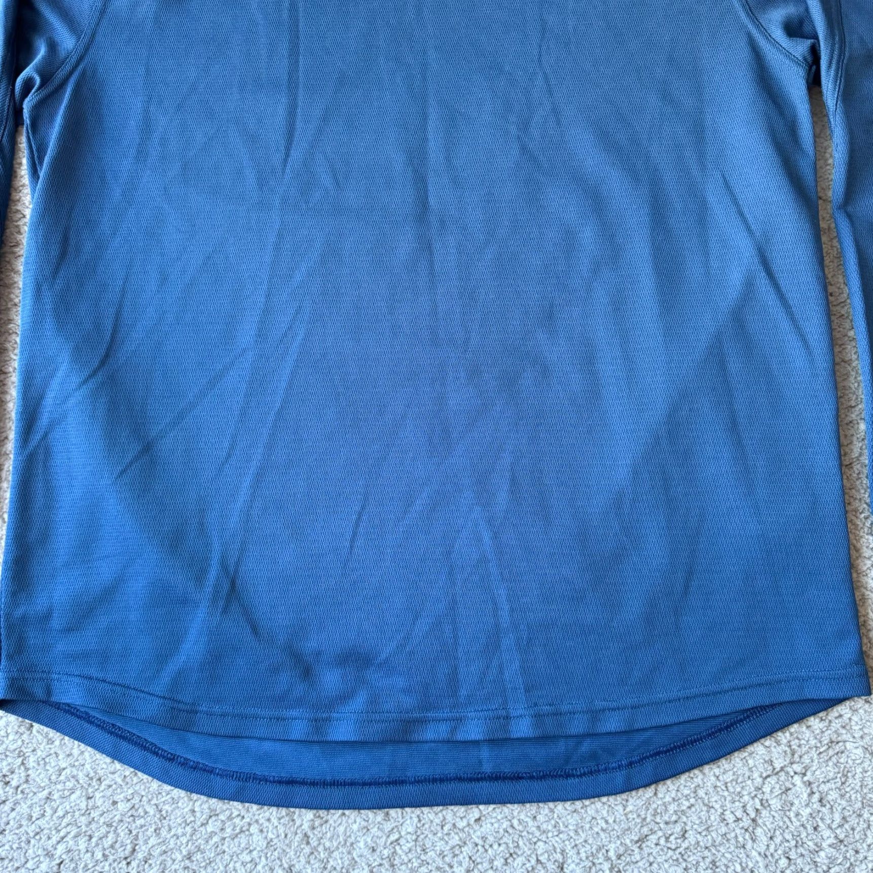 Nike Nike Shirt Mens Large Blue Athletic Top Pullover Swoosh Long Sleeve Train Size US L / EU 52-54 / 3 - 3 Thumbnail