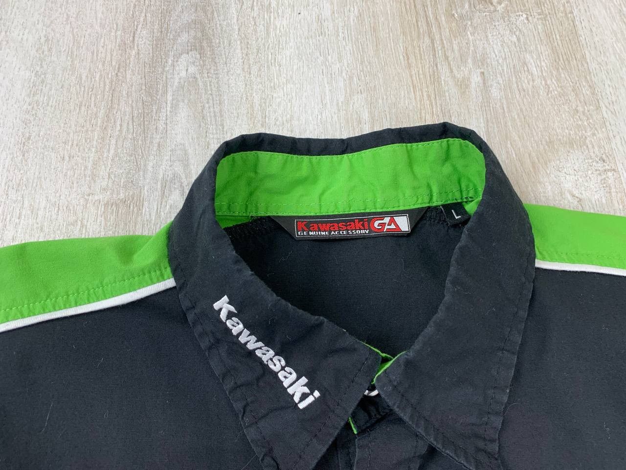 Vintage Mens shirt Kawasaki Size L Size US L / EU 52-54 / 3 - 5 Thumbnail