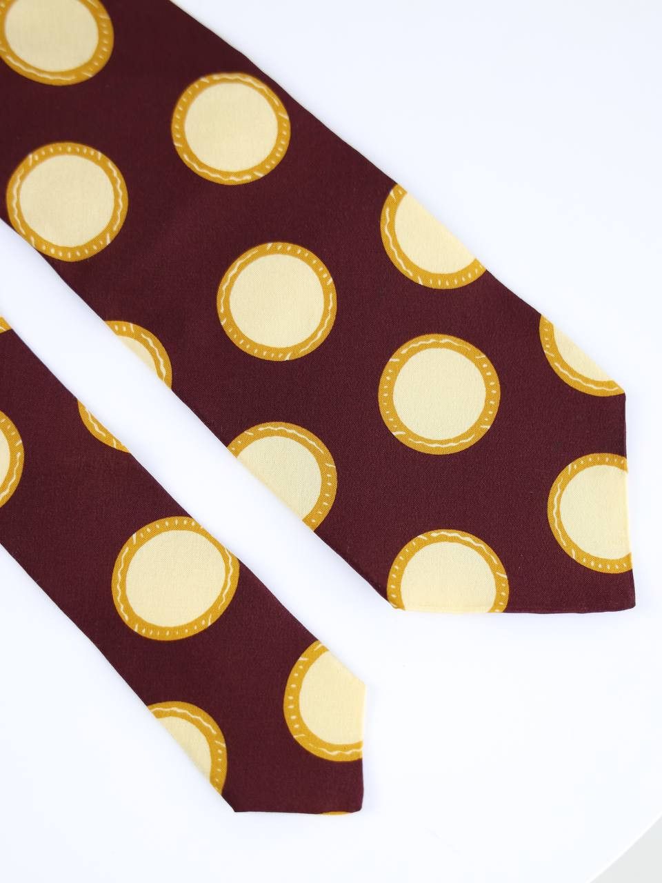 Armani × Emporio Armani × Vintage EMPORIO ARMANI NEW Silk tie with a pattern Size ONE SIZE - 4 Thumbnail