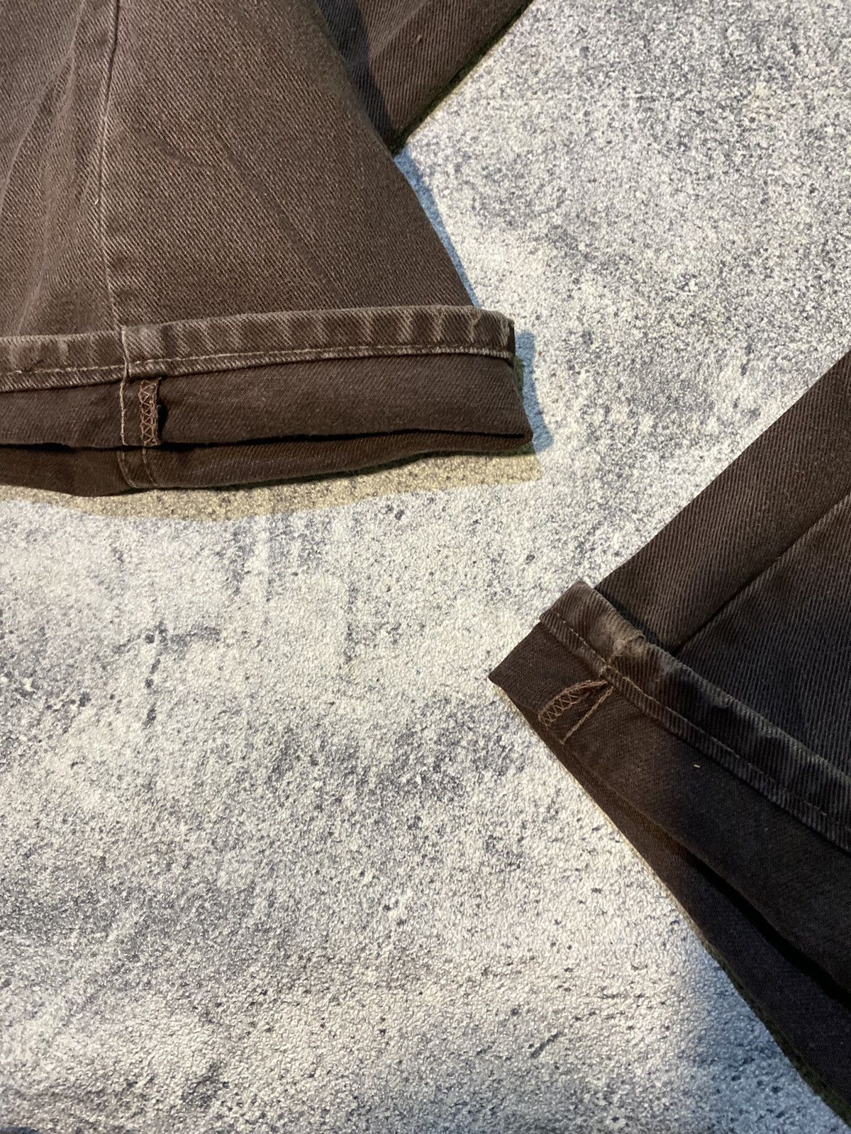 Levi's × Levi's Vintage Clothing × Vintage Vintage jeans levis 535 dark brown Size US 27 - 9 Thumbnail
