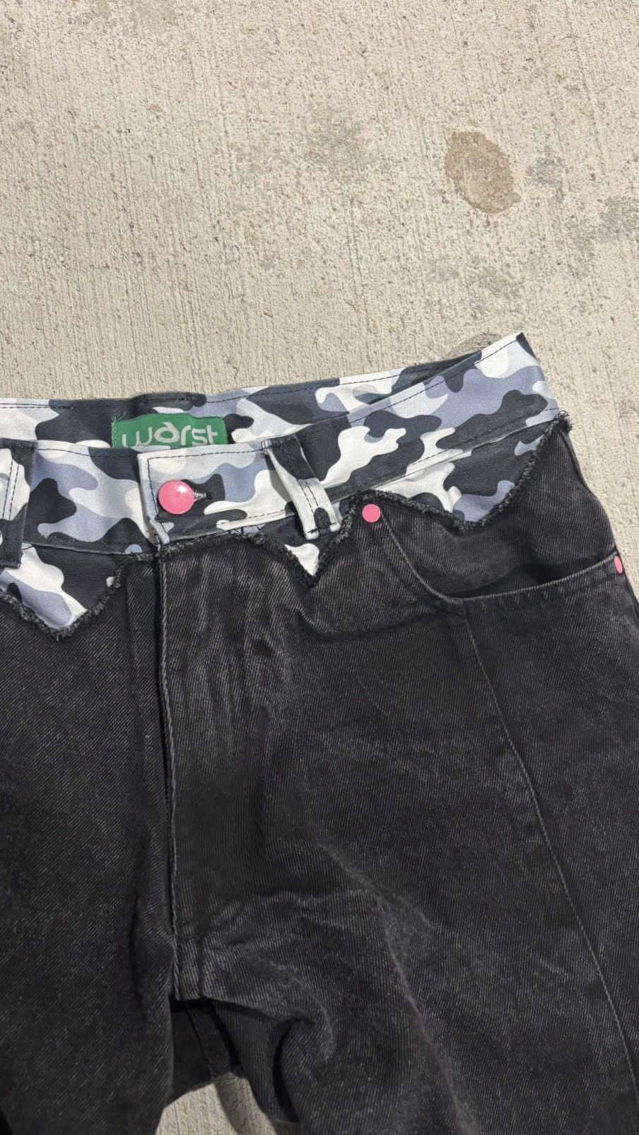 Other Wrstwrstwrst Snow Camo Denim Size US 32 / EU 48 - 3 Thumbnail