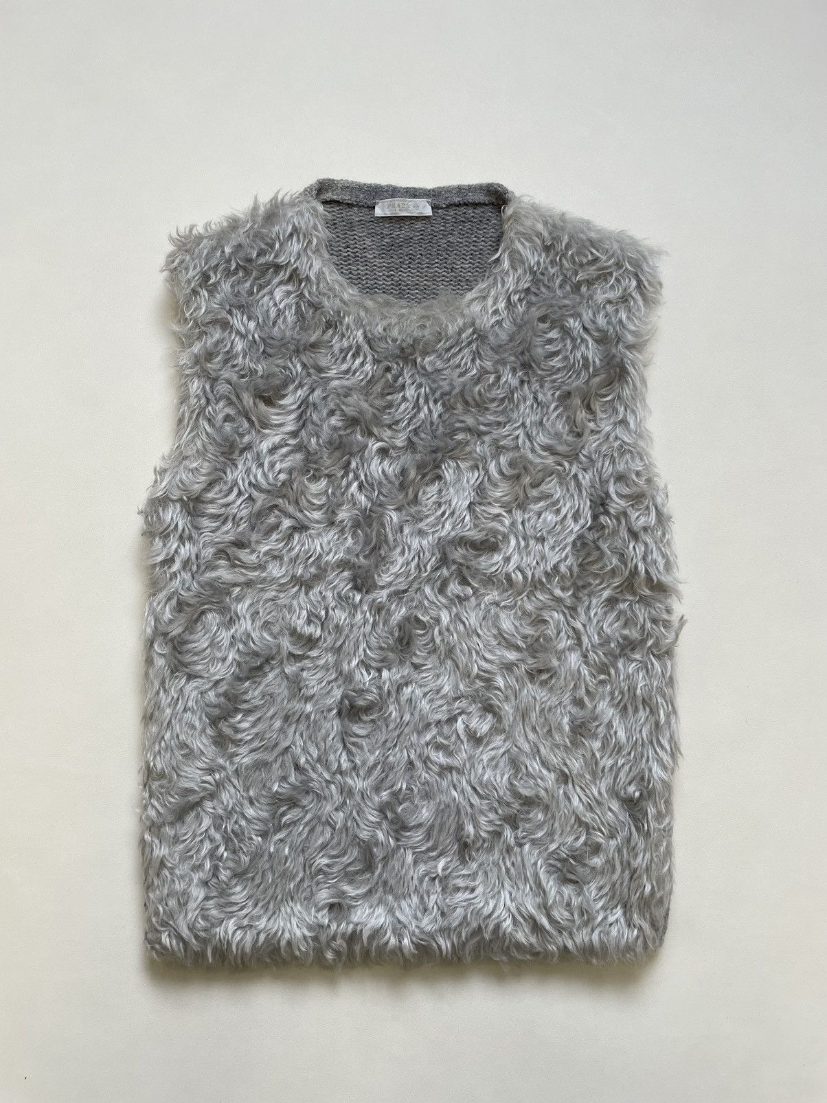 Prada A/W 07 Mohair Front Sweater Vest Size US M / EU 48-50 / 2 - 2 Thumbnail
