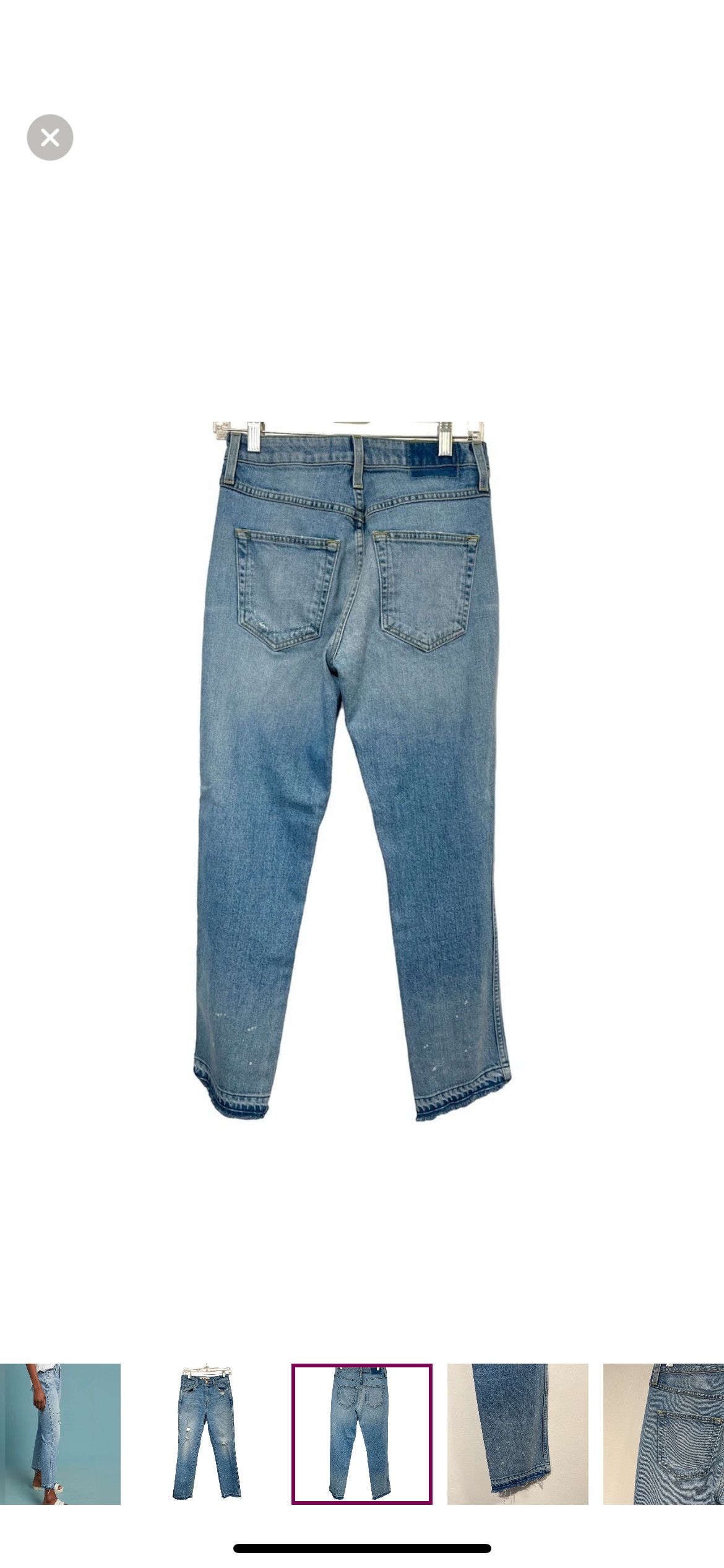 AMO Babe skinny ankle jeans Size 27" / US 4 / IT 40 - 6 Thumbnail