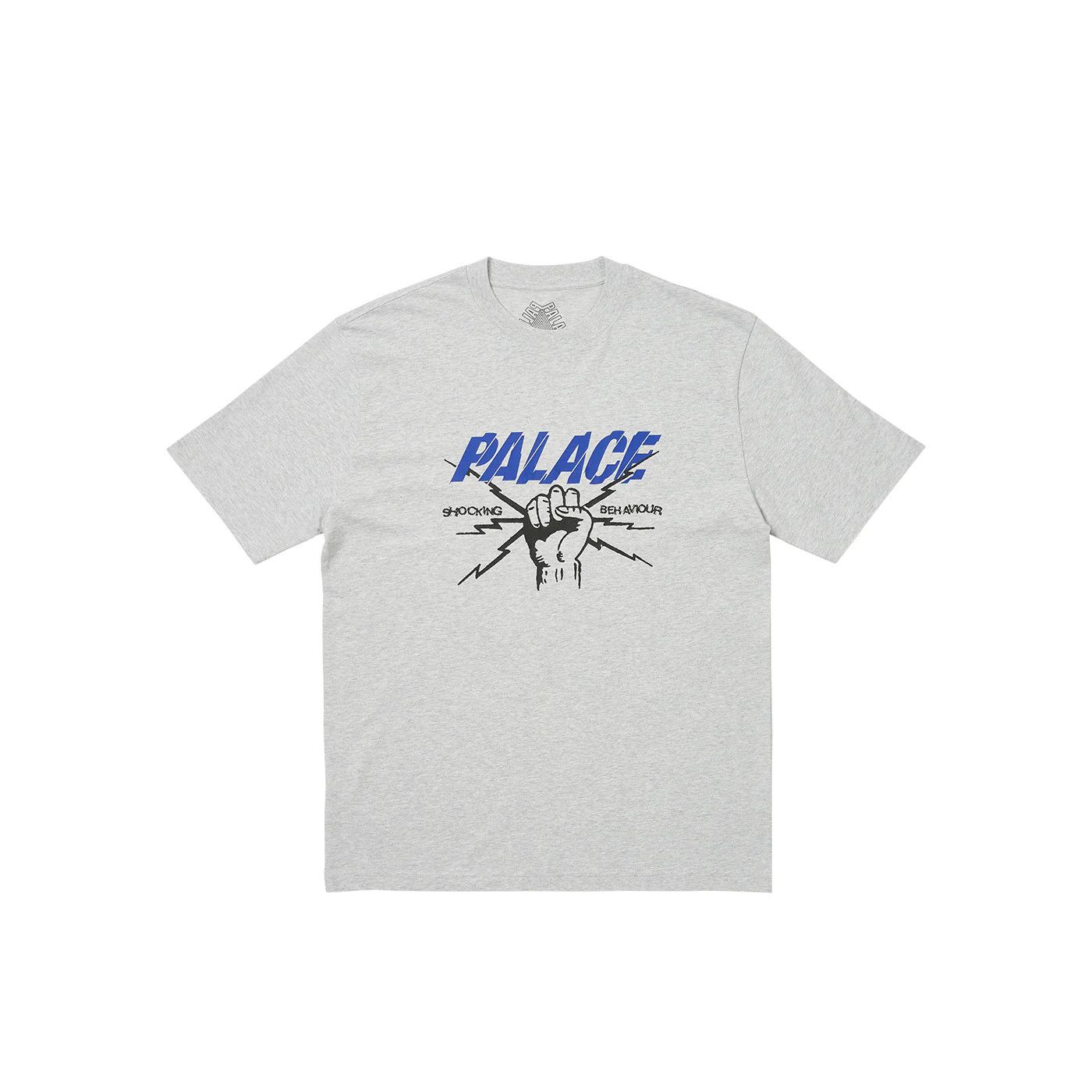 Palace shocking behaviour t-shirt grey marl Size US M / EU 48-50 / 2 - 1 Preview