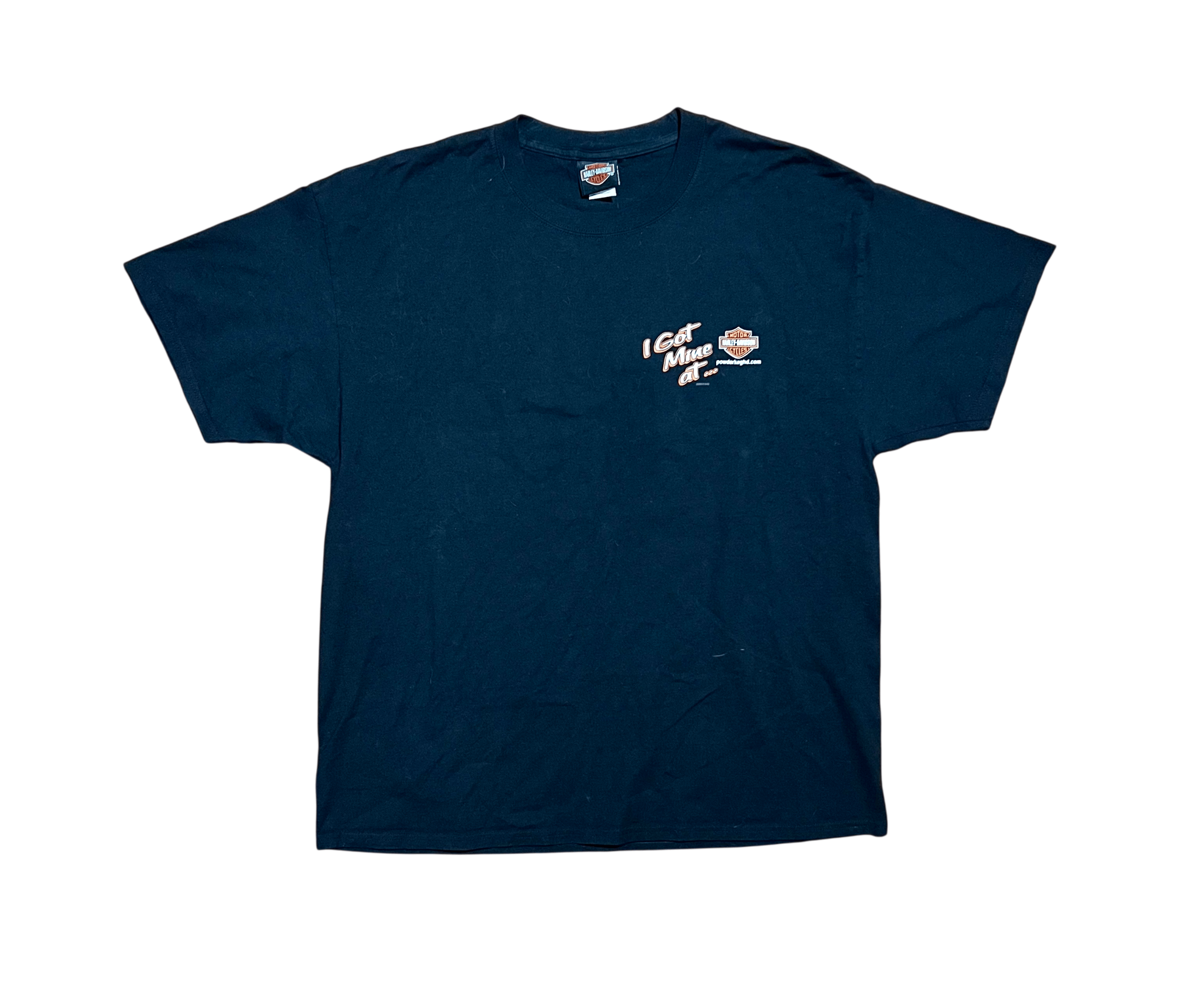 Harley Davidson Harley Davidson Motorcycles Vintage Powder Keg T-Shirt Size US XL / EU 56 / 4 - 1 Thumbnail