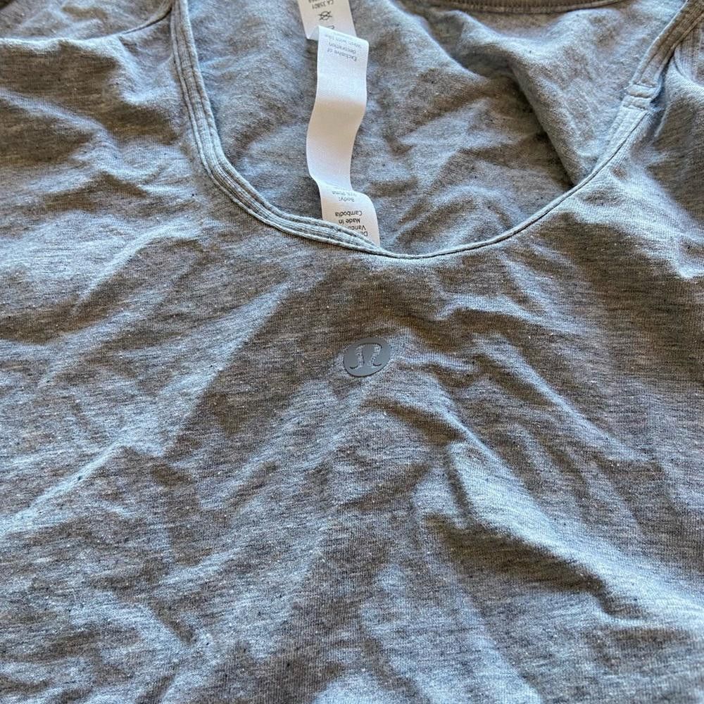 Lululemon Lululemon Grey Tank Top Size S / US 4 / IT 40 - 5 Thumbnail