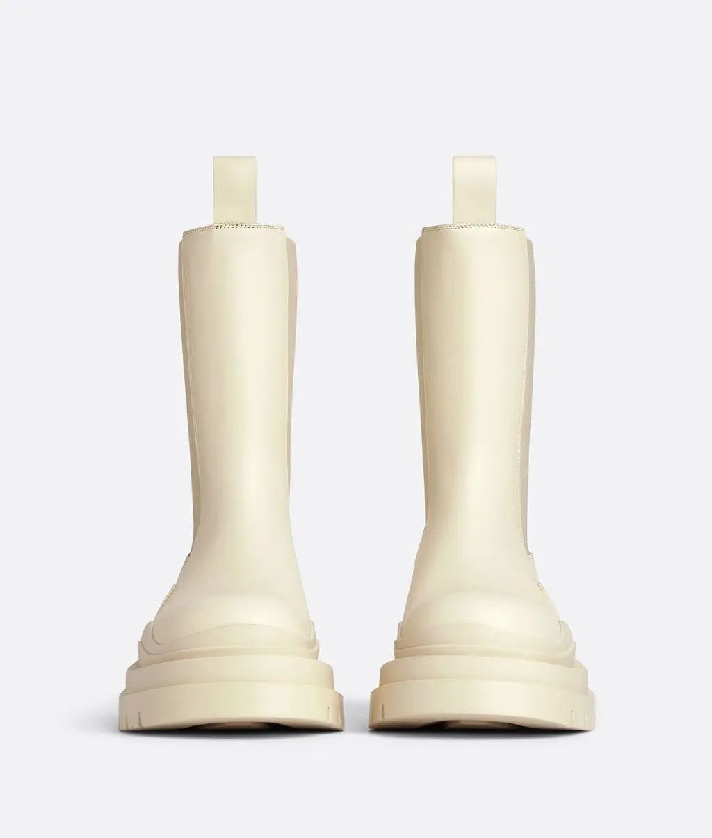 Bottega Veneta o1w1db10425 Tire Chelsea Boots in Cream Size US 11 / EU 44 - 3 Thumbnail