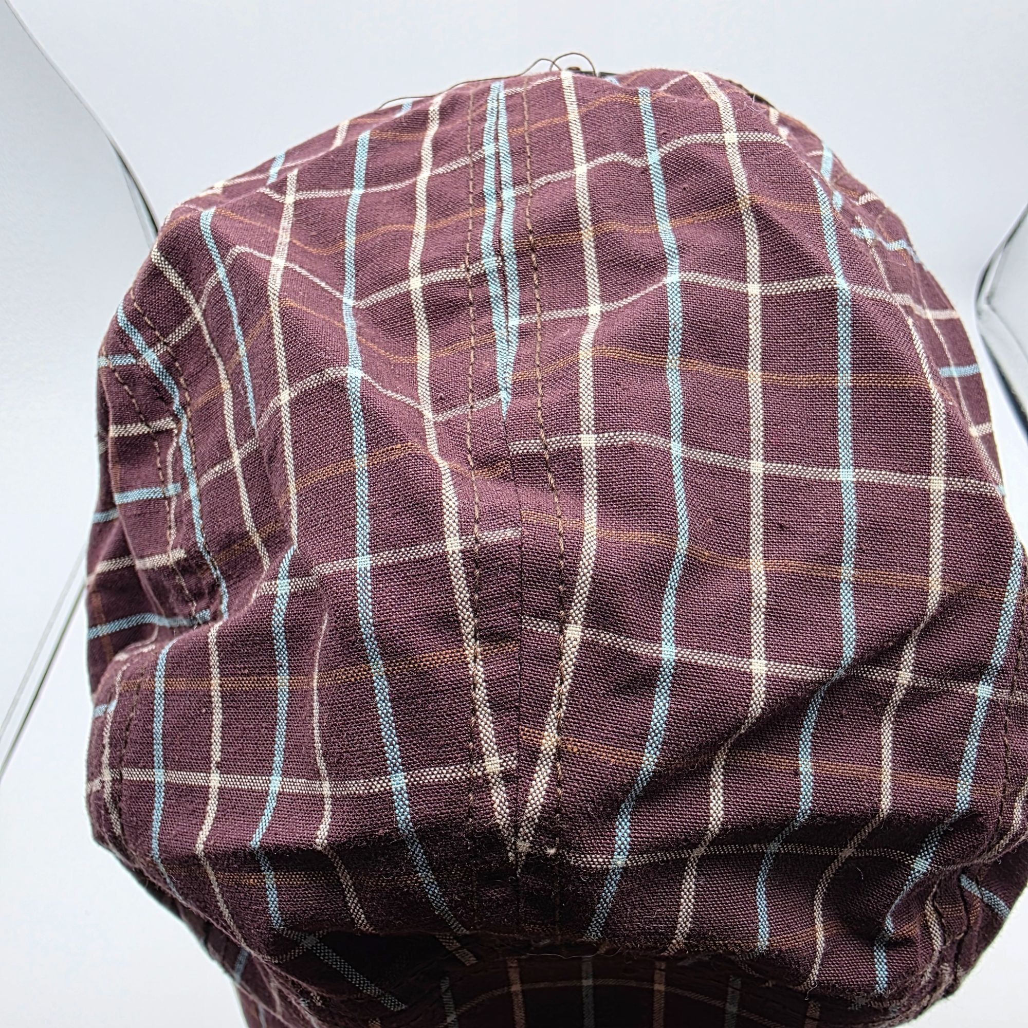 Element Element Crowns Plaid Adjustable Unisex Hat Brown Check Patte Size ONE SIZE - 5 Thumbnail