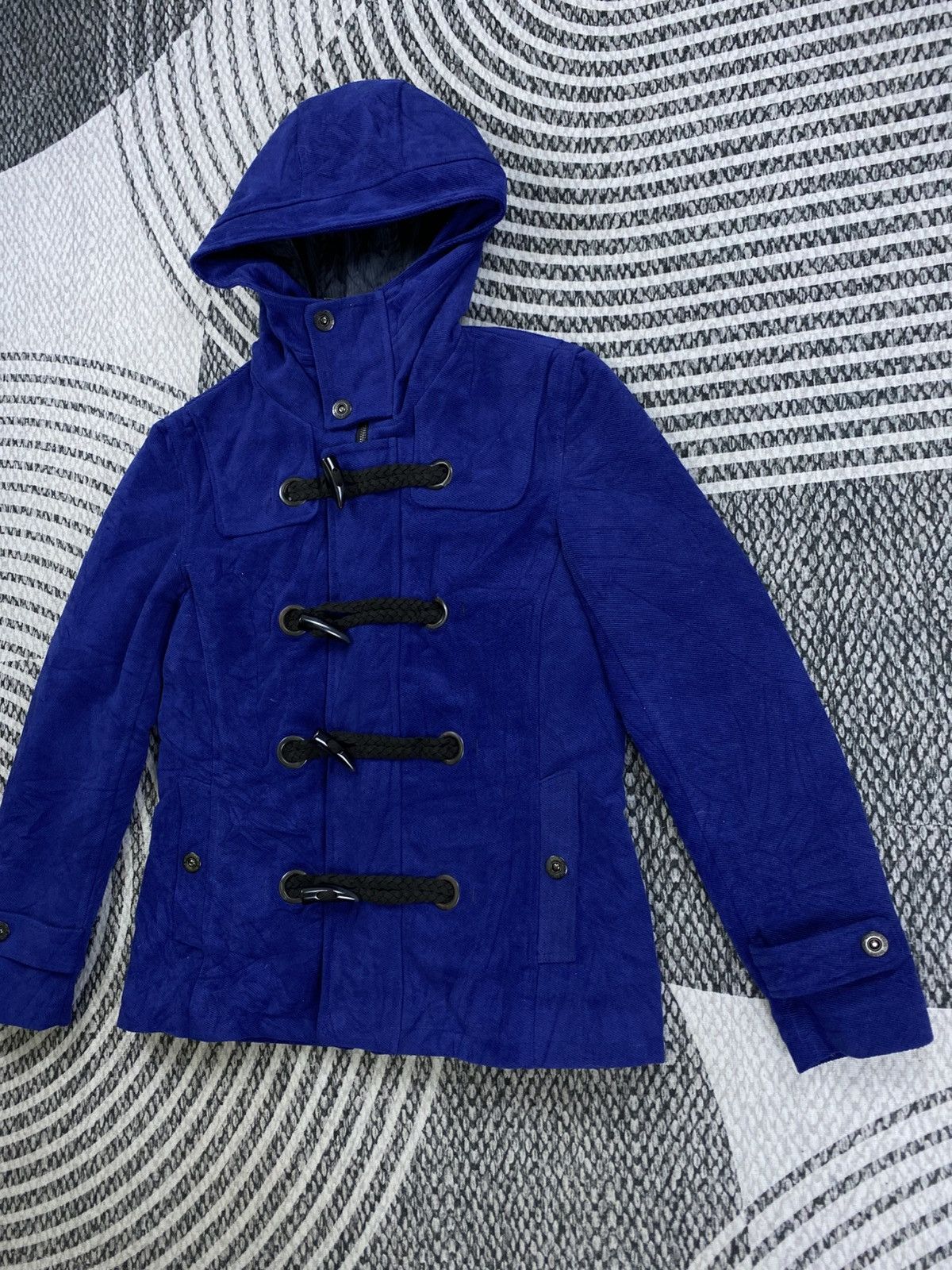 In The Attic Vintage In The Attic Toggle Button Wool Jacket Size US M / EU 48-50 / 2 - 4 Thumbnail