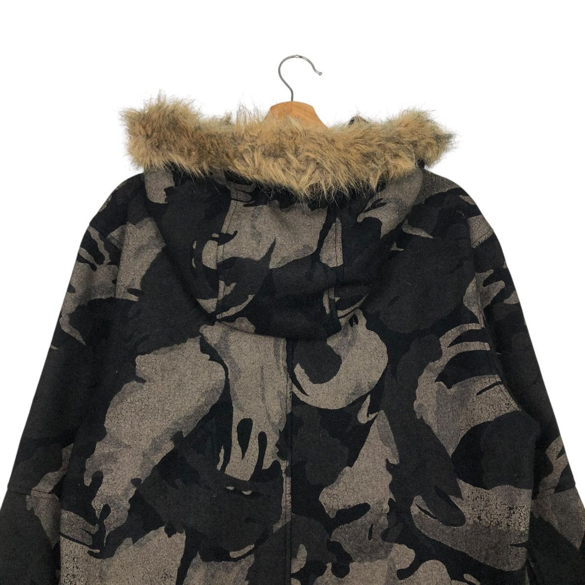 Vintage 🔥VINTAGE BOMBER JACKET VILLE D’ESPOIR CAMOUFLAGE MINK FUR Size US L / EU 52-54 / 3 - 11 Thumbnail